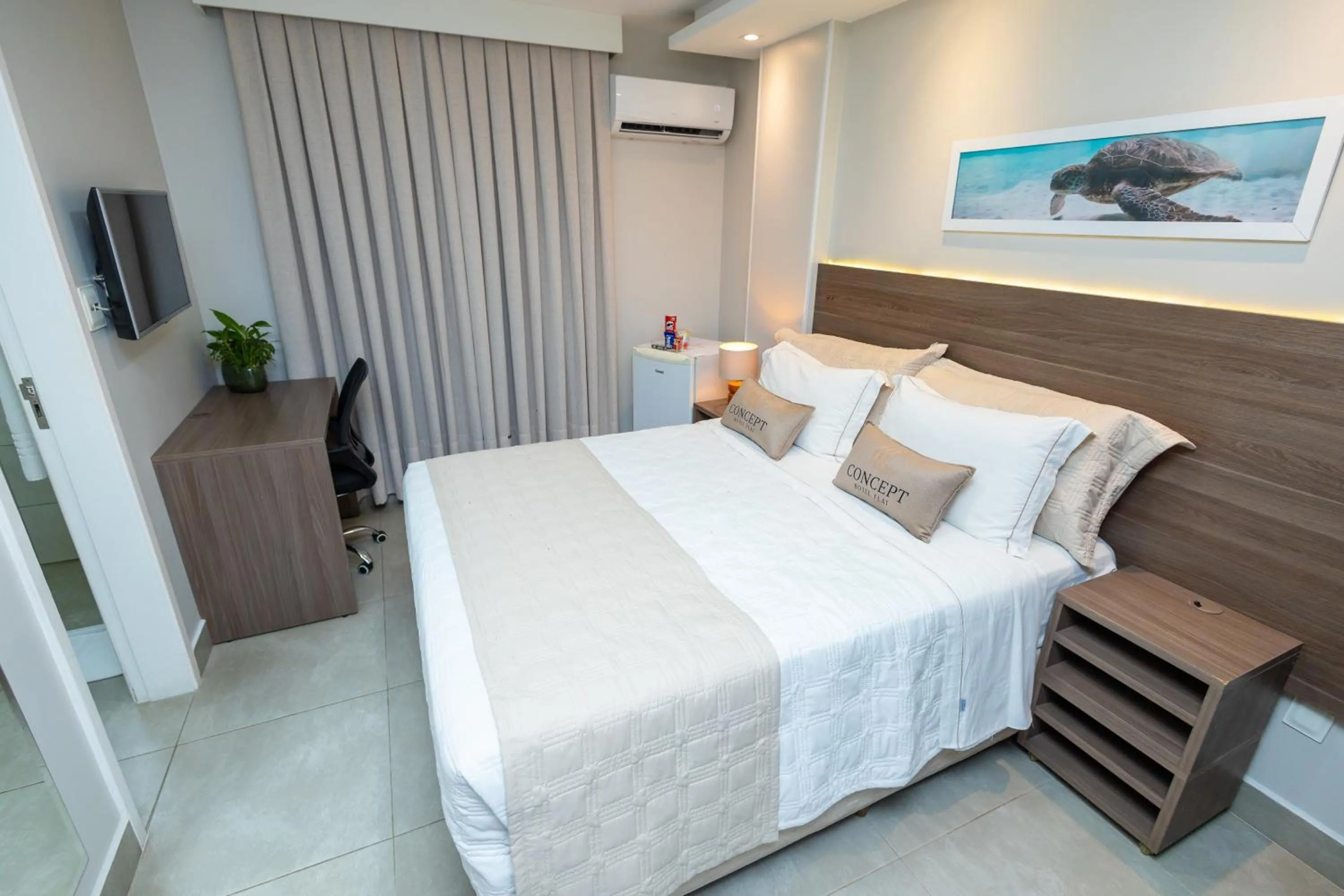 Bedroom, Bed in Concept Hotel Flat