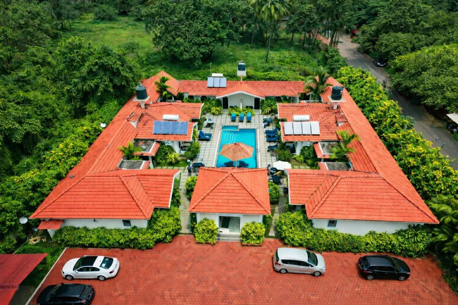 Bird's eye view in Jacks Resort