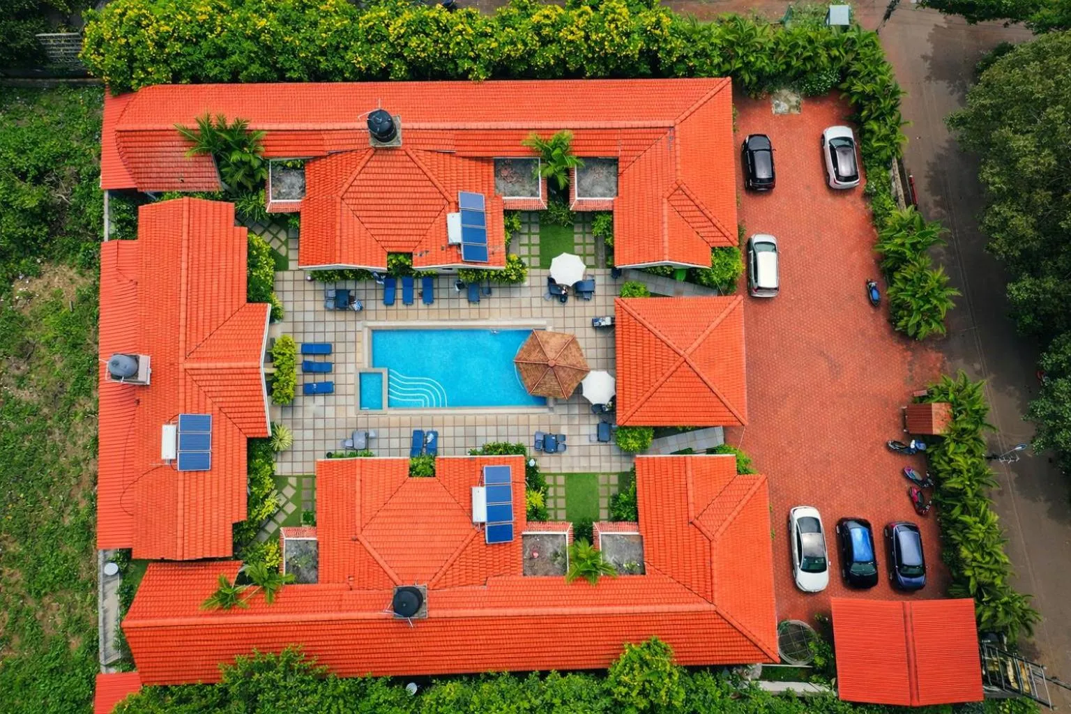 Bird's eye view in Jacks Resort