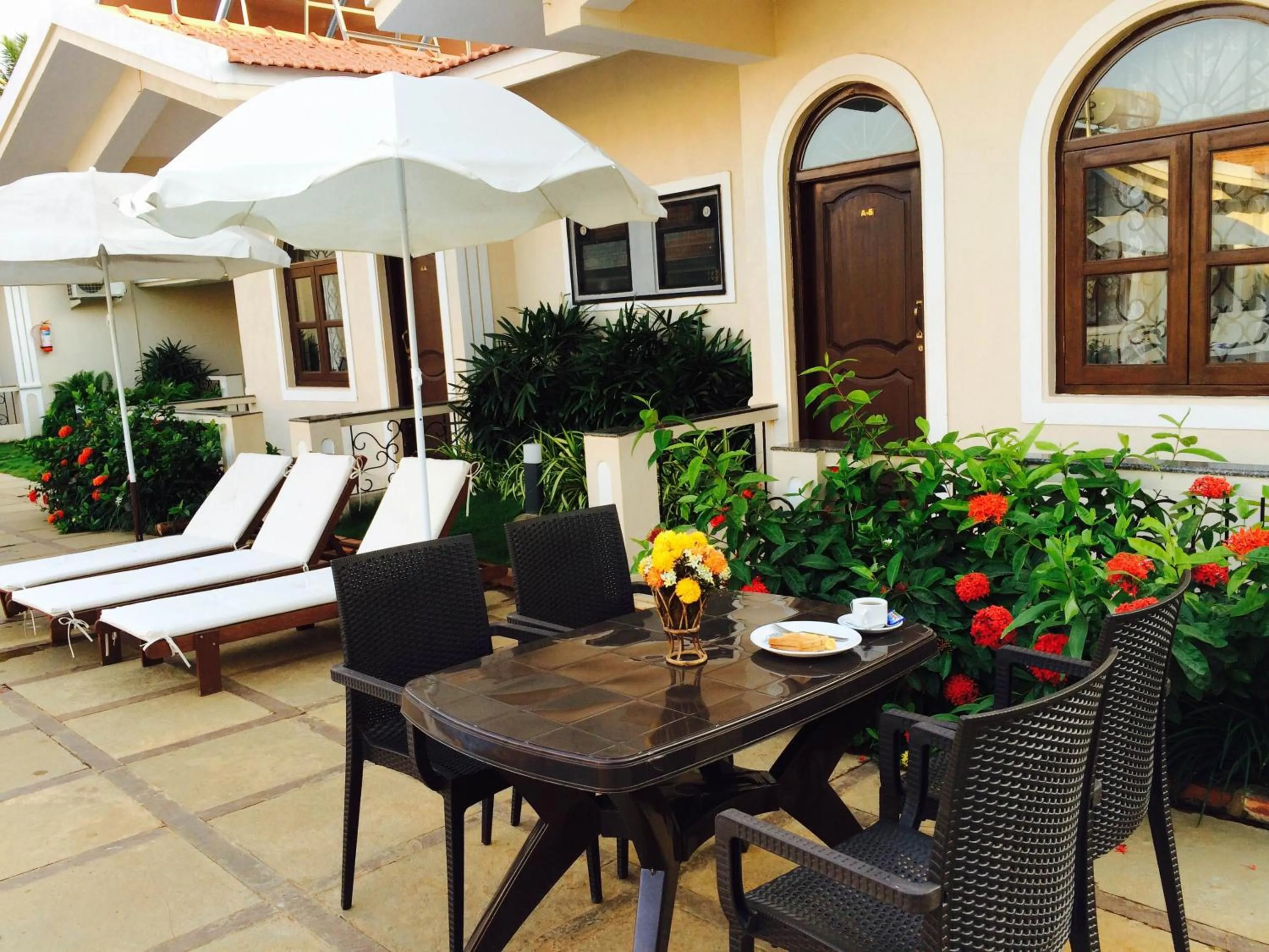 Patio in Jacks Resort