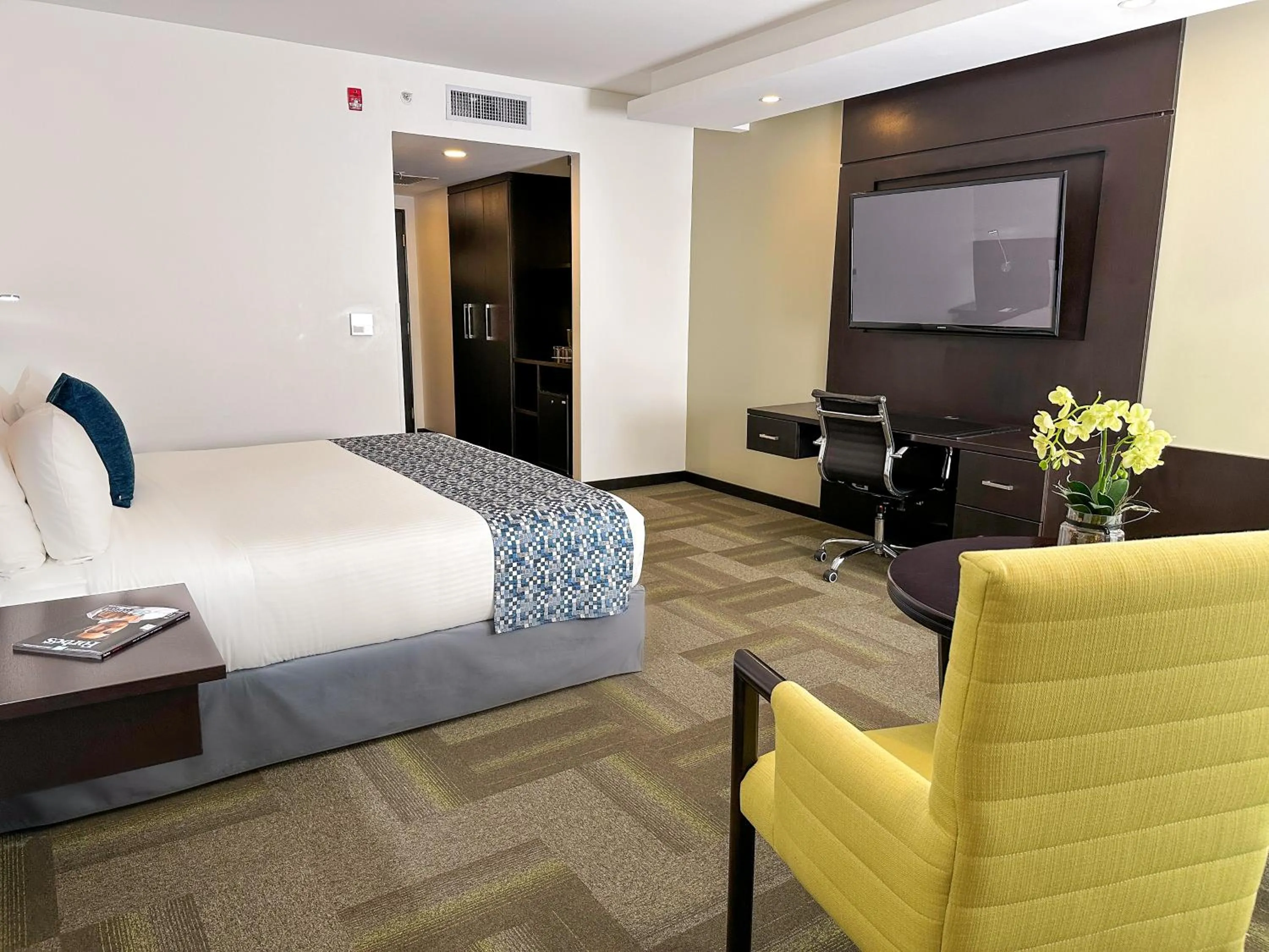 TV and multimedia, Bed in Wyndham Quito Airport