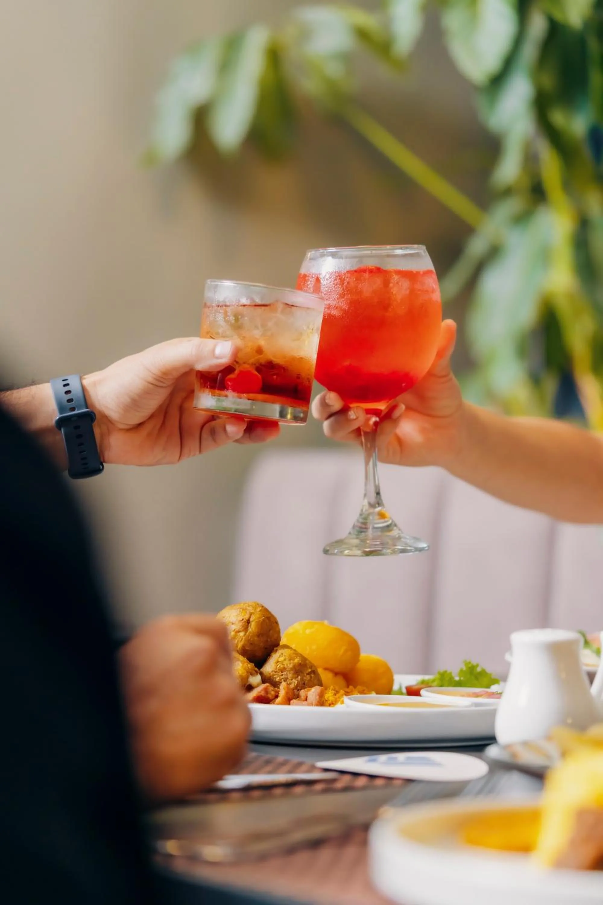 Drinks in Wyndham Quito Airport