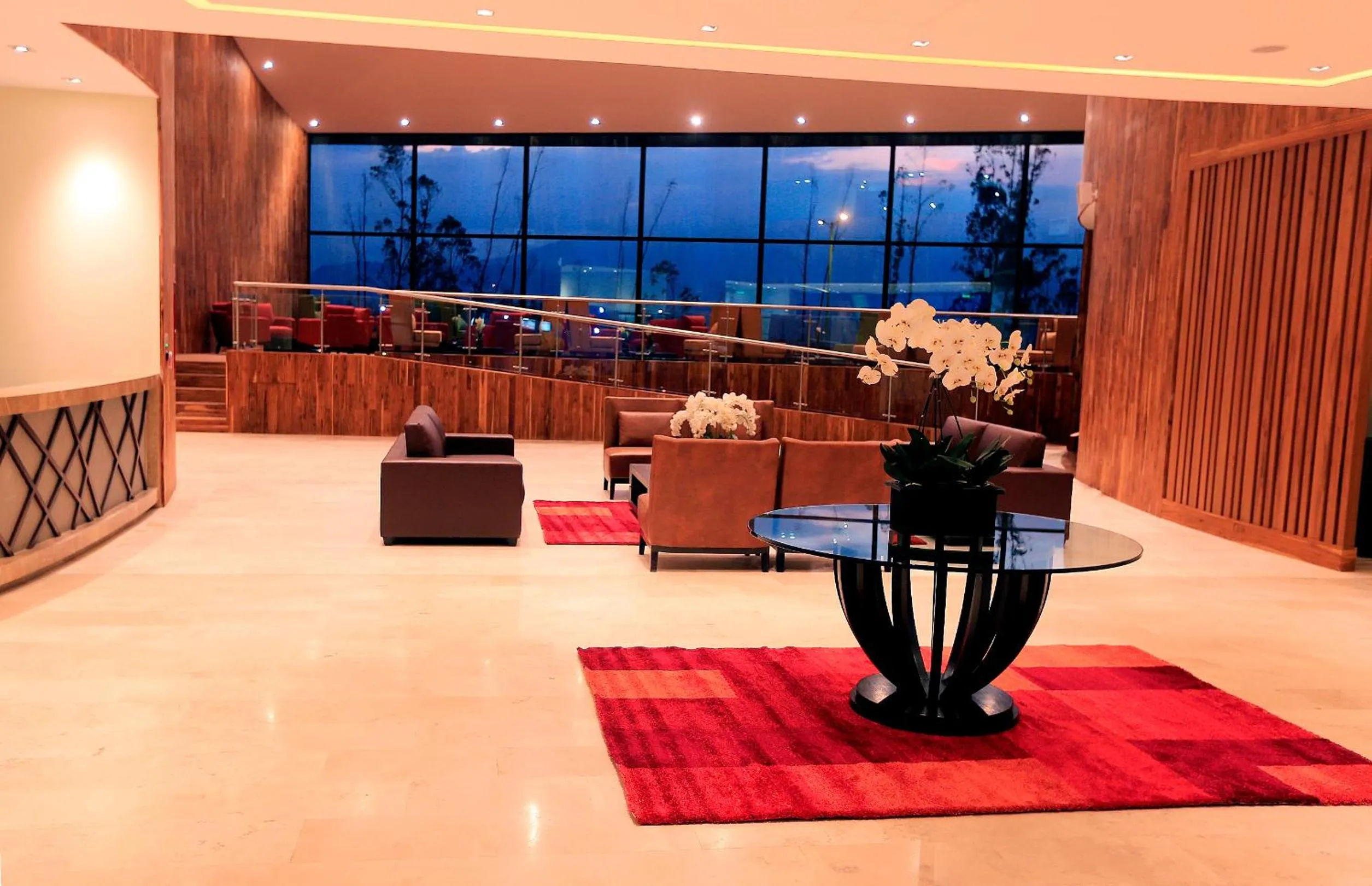 Lobby or reception in Wyndham Quito Airport