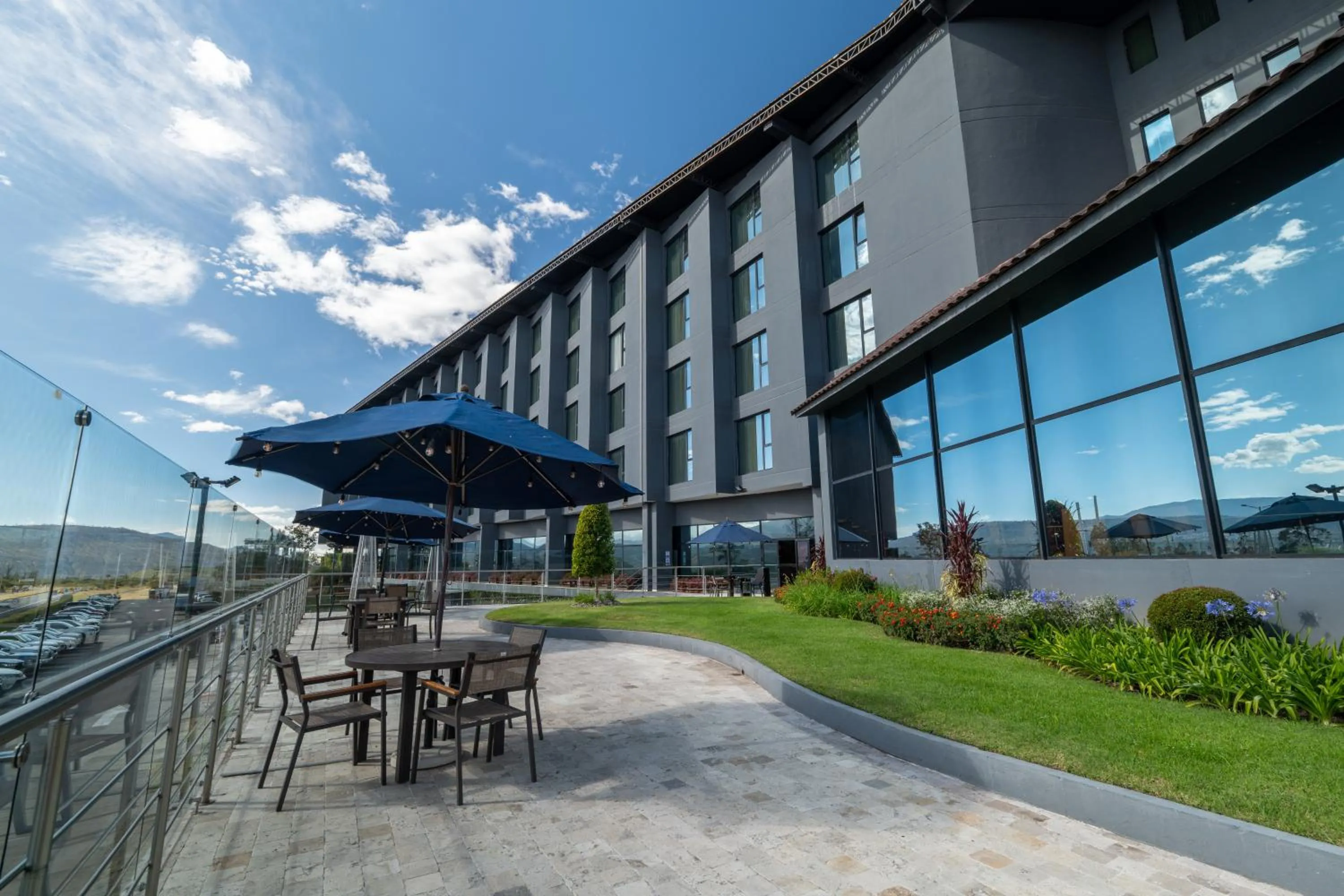 Balcony/Terrace in Wyndham Quito Airport