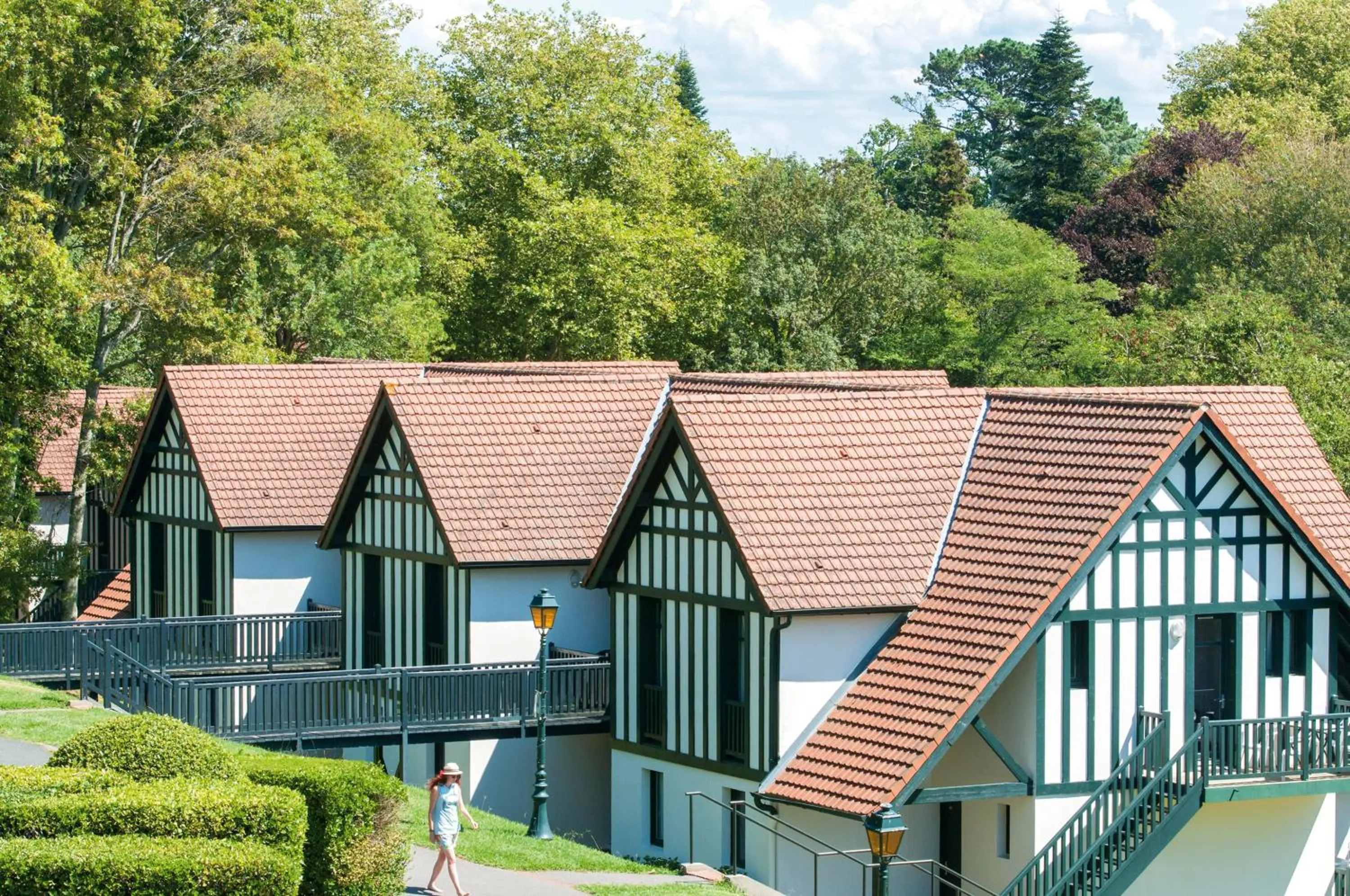 Facade/entrance in VTF Le Domaine de Françon