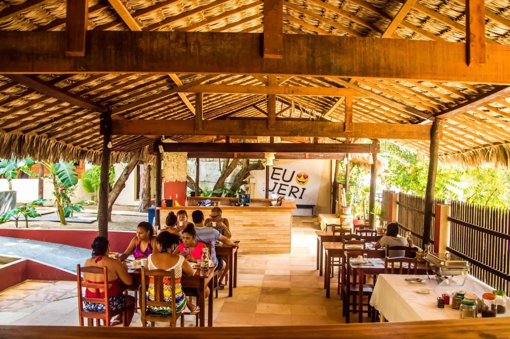 Restaurant/places to eat in Pousada MYM DUNAS 3x