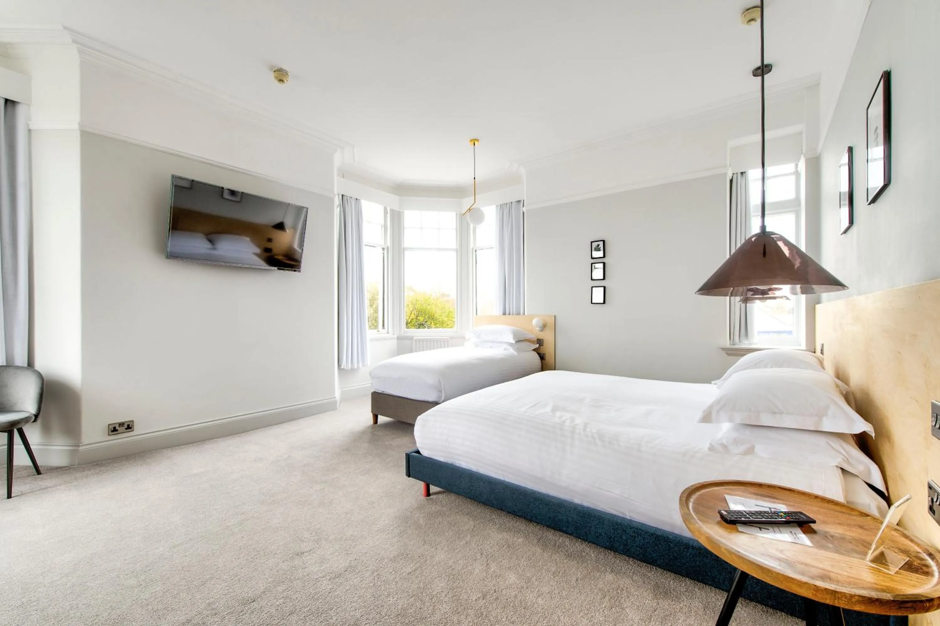 Bed in The Castle Hotel