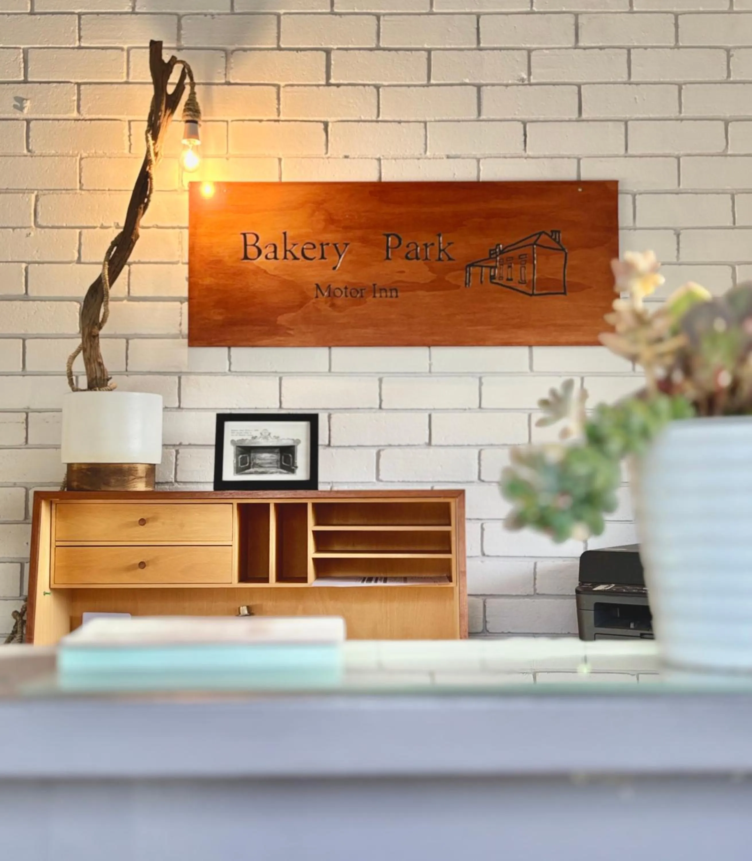 Lobby or reception in Bakery Park Motor Inn