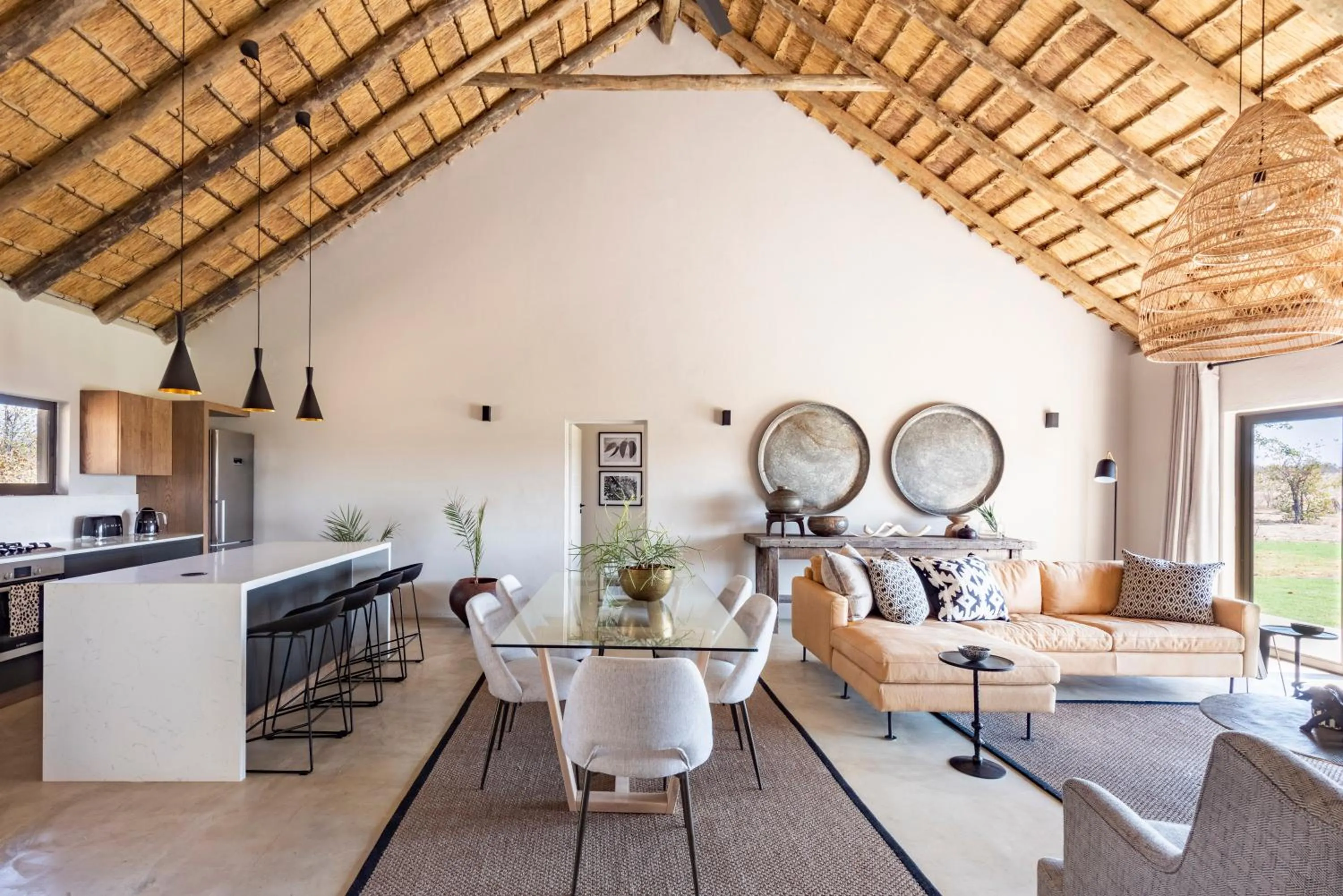 Kitchen or kitchenette in Xanatseni Private Camp