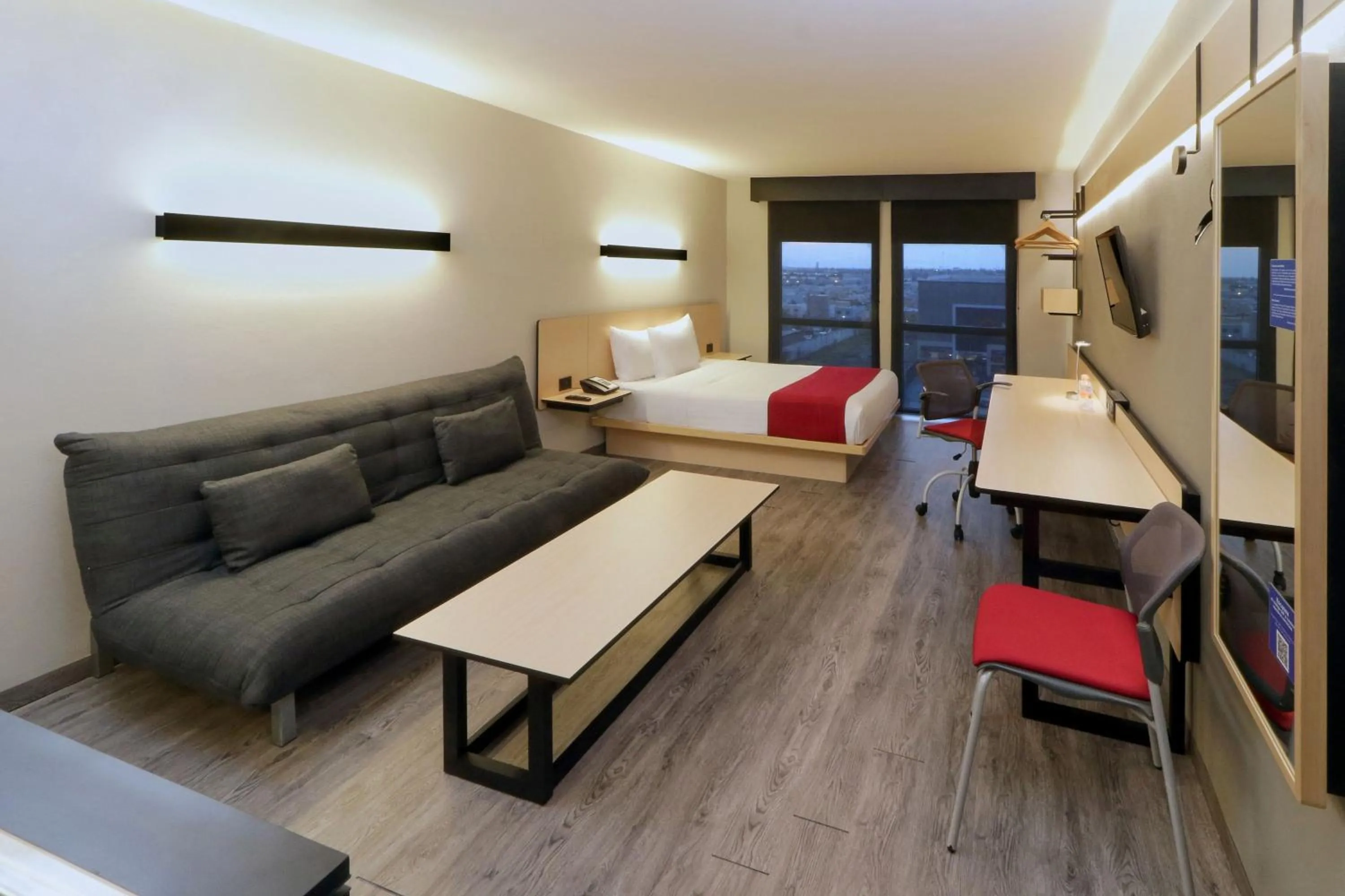 Bedroom, Bed in City Express by Marriott Piedras Negras