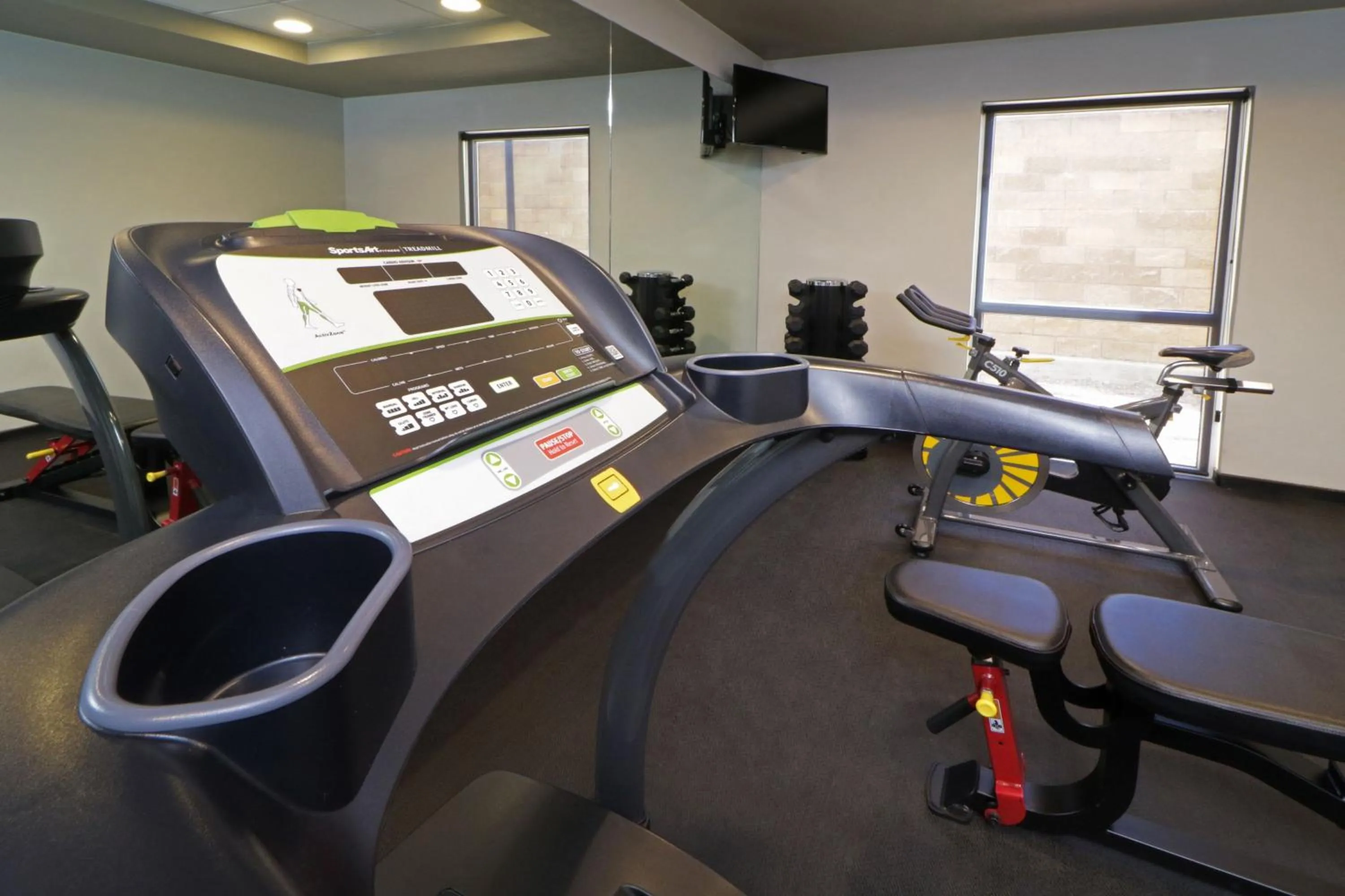 Fitness centre/facilities in City Express by Marriott Piedras Negras