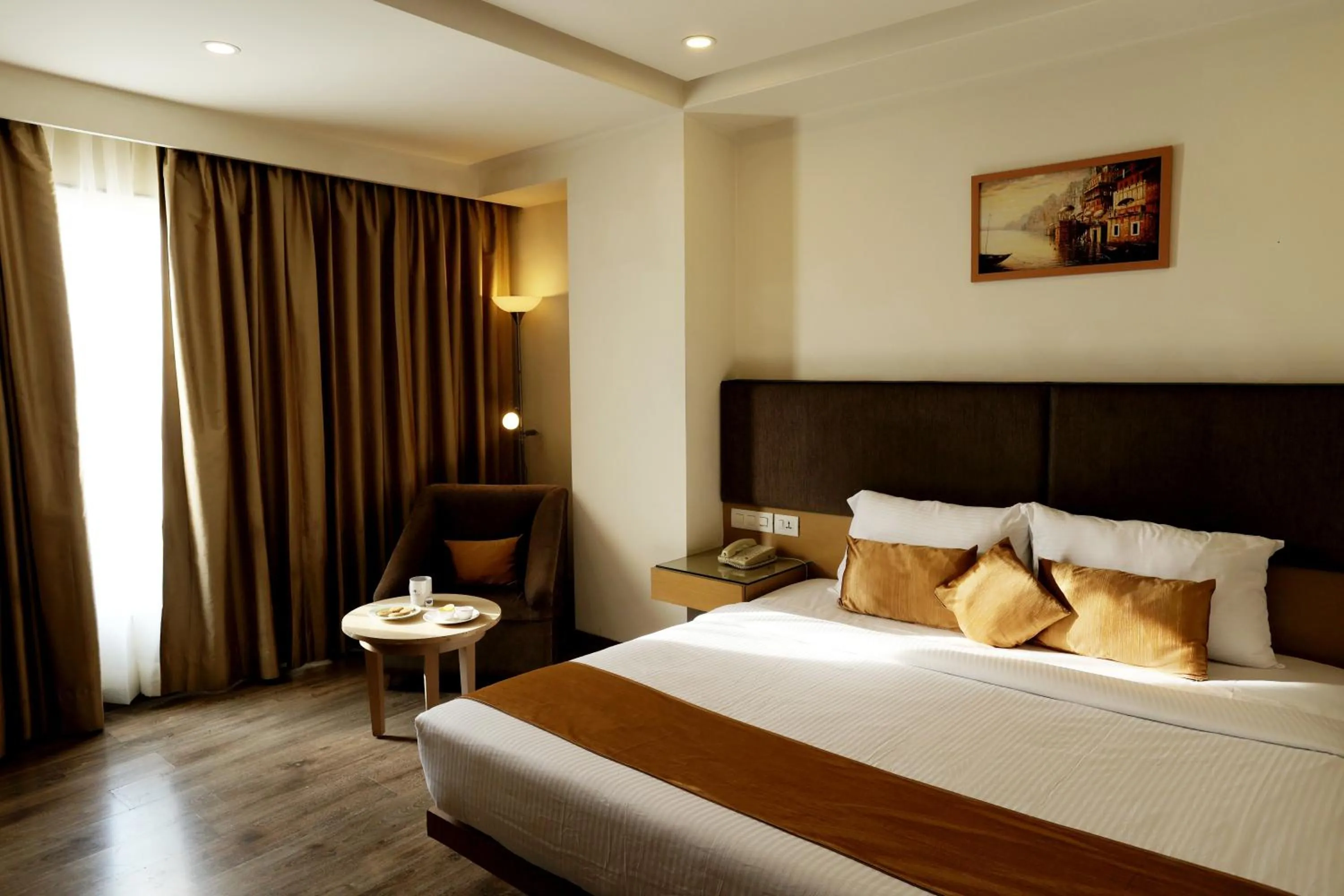 Bedroom, Bed in Royale Lalit Hotel Jaipur