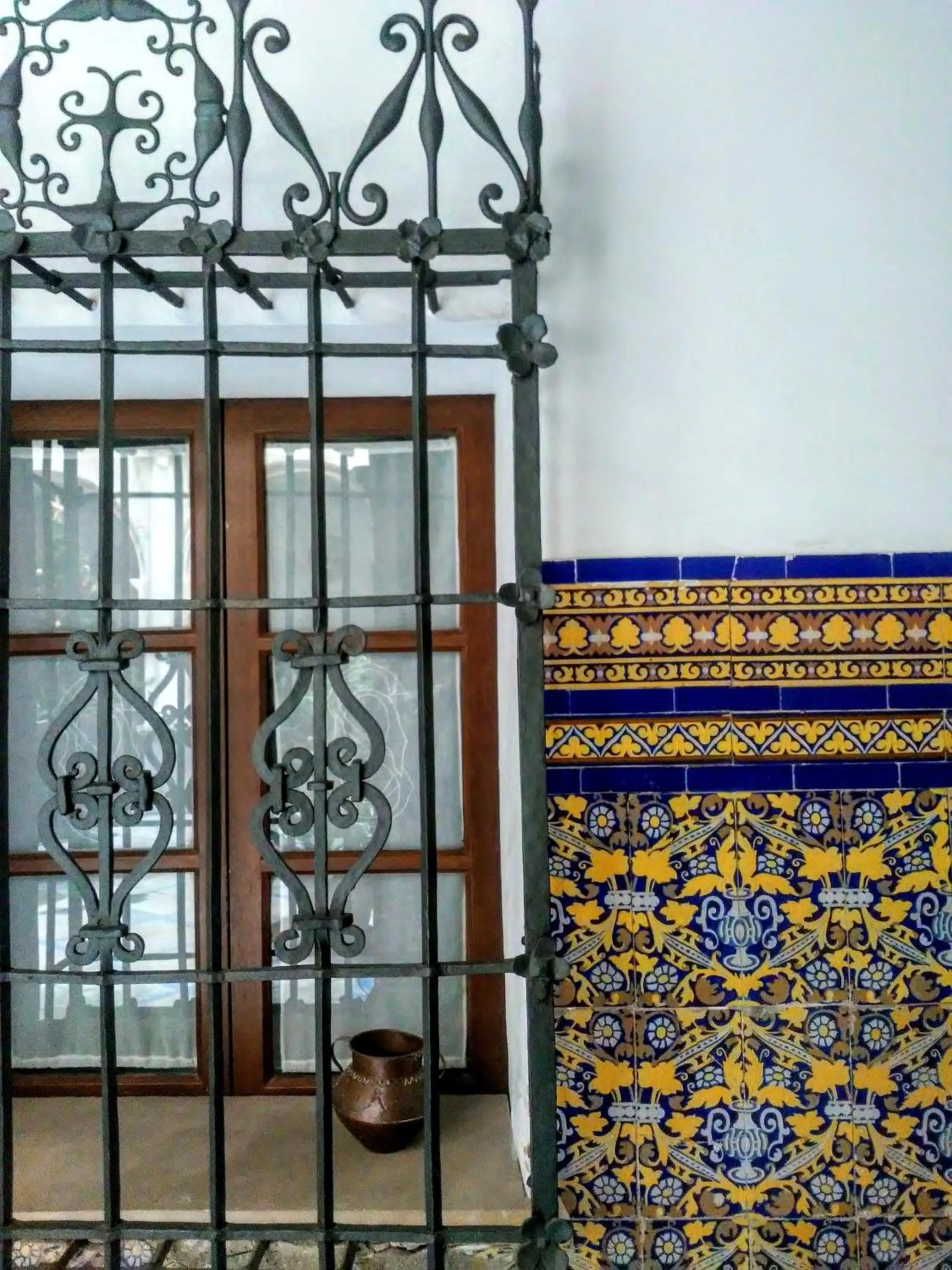 Decorative detail in Hotel Ordóñez Sandoval