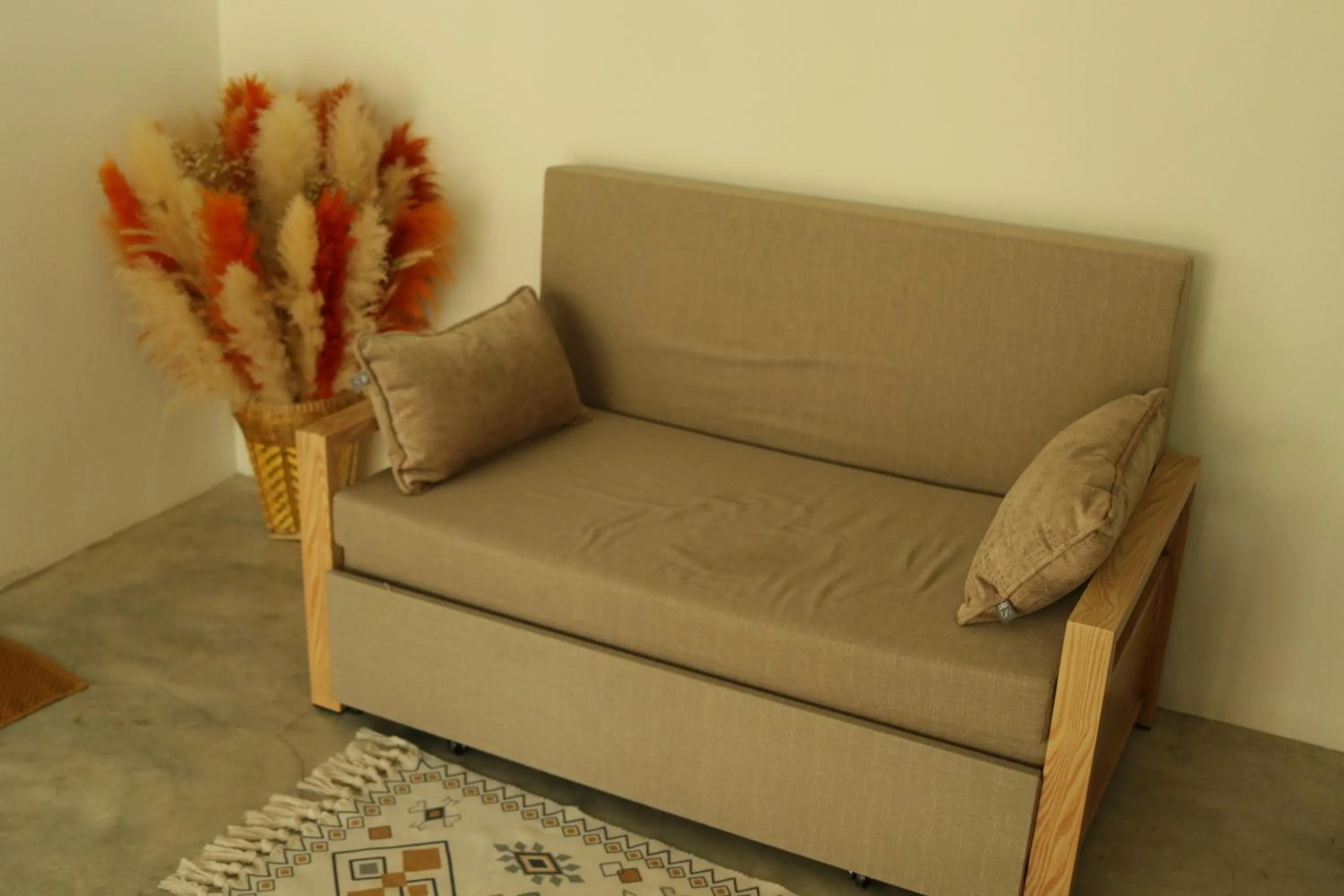 Living room in Mumsa Beach Resort & Restaurant