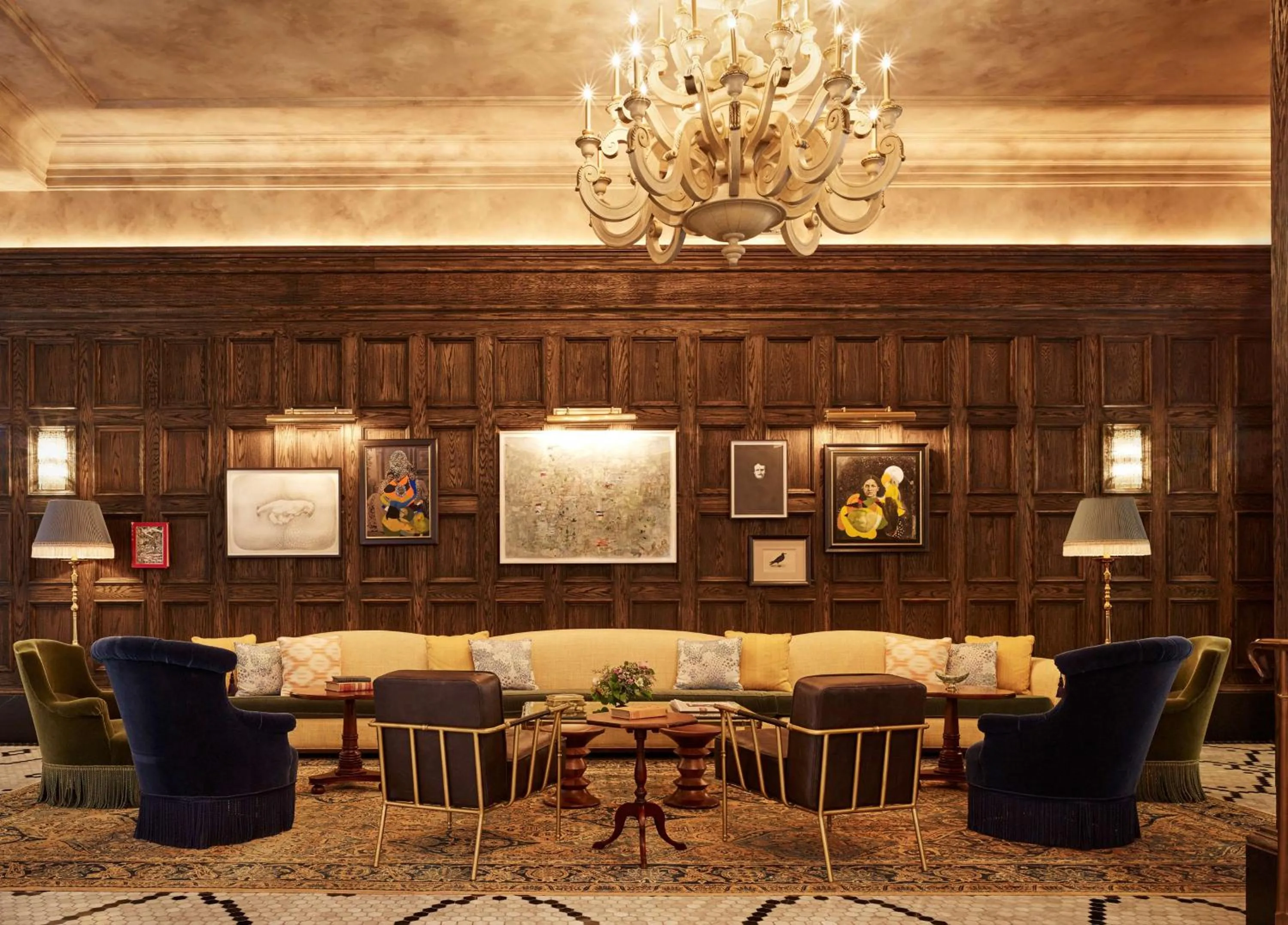 Lobby or reception in The Beekman, A Thompson Hotel, by Hyatt