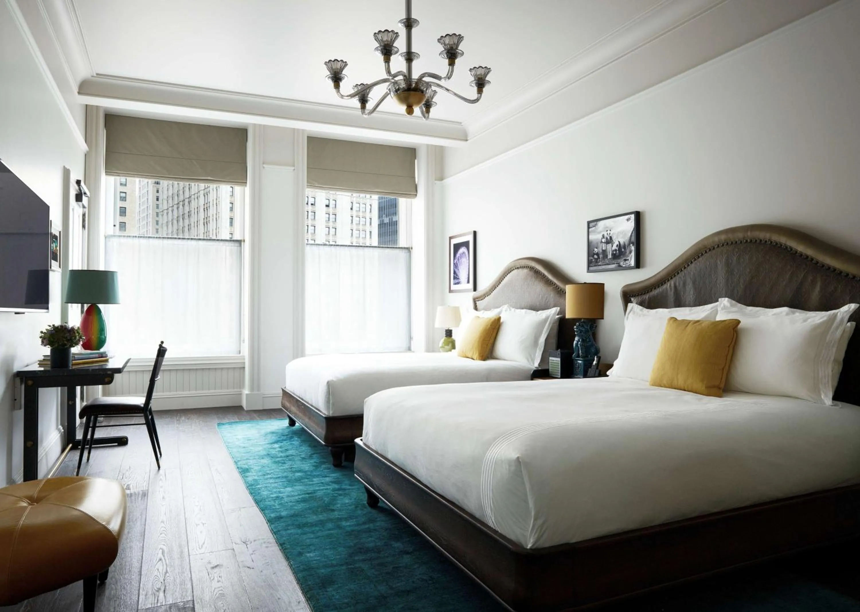 Photo of the whole room, Bed in The Beekman, A Thompson Hotel, by Hyatt