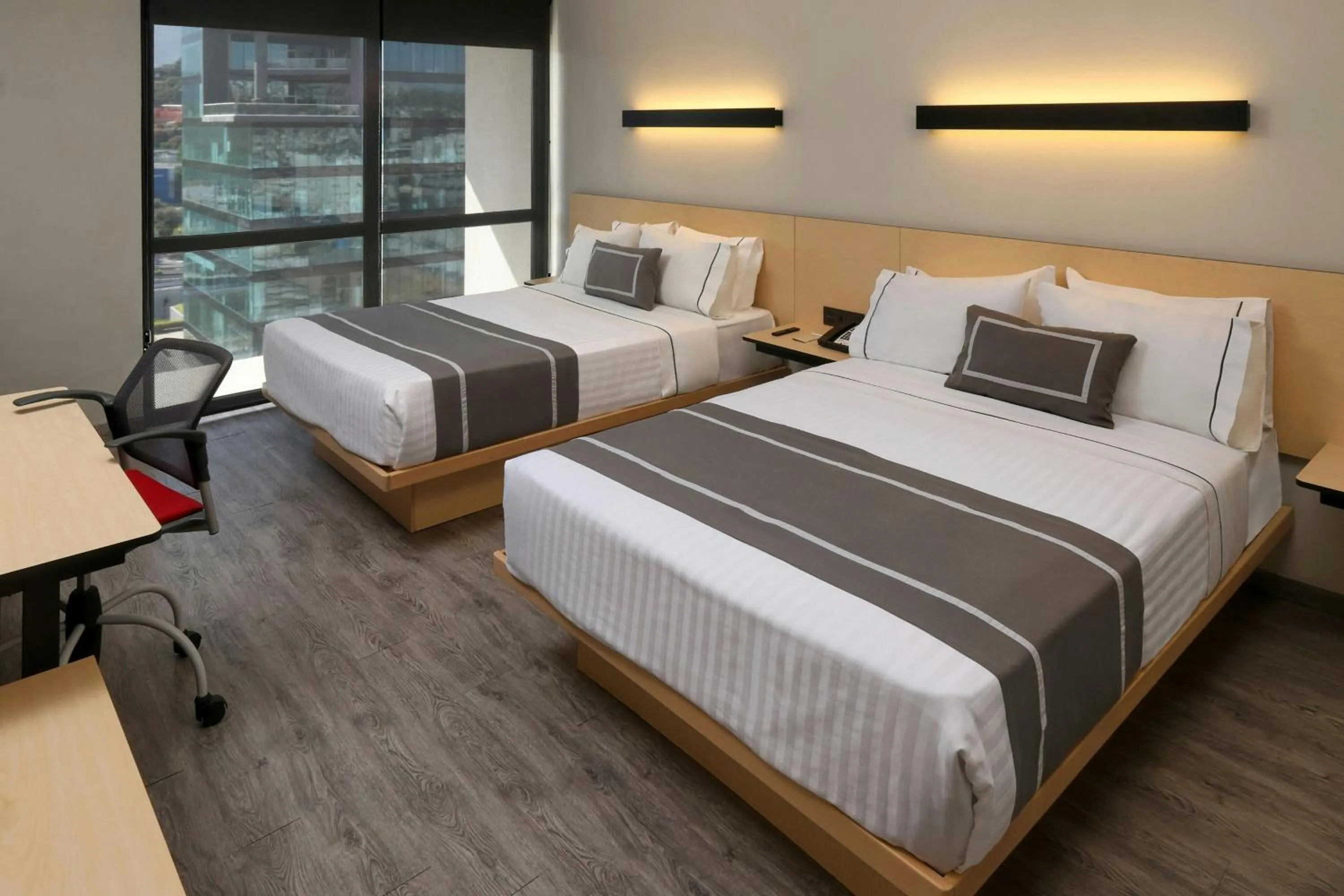 Bedroom, Bed in City Express Plus by Marriott Monterrey Galerías