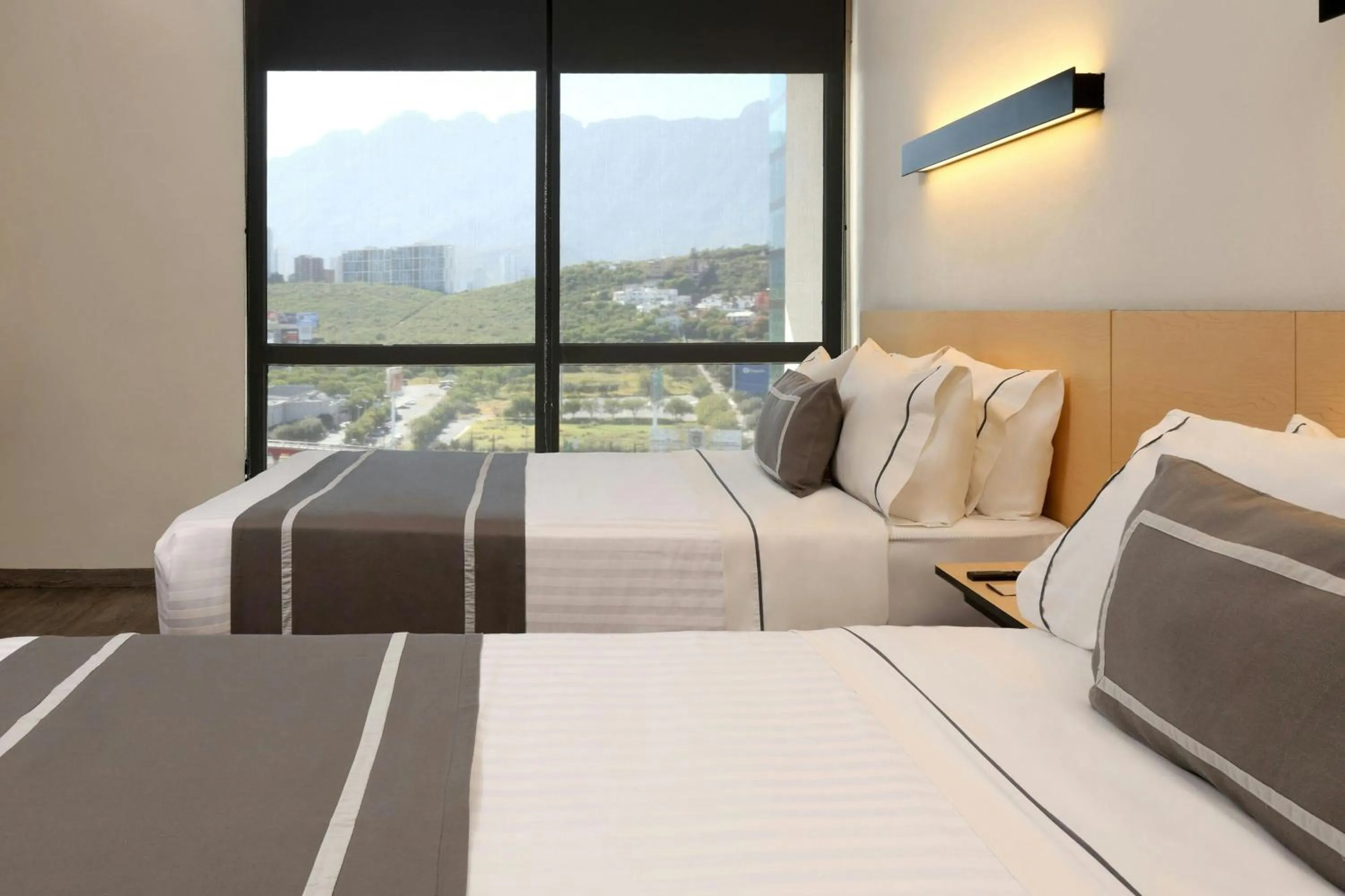 Bedroom, Bed in City Express Plus by Marriott Monterrey Galerías
