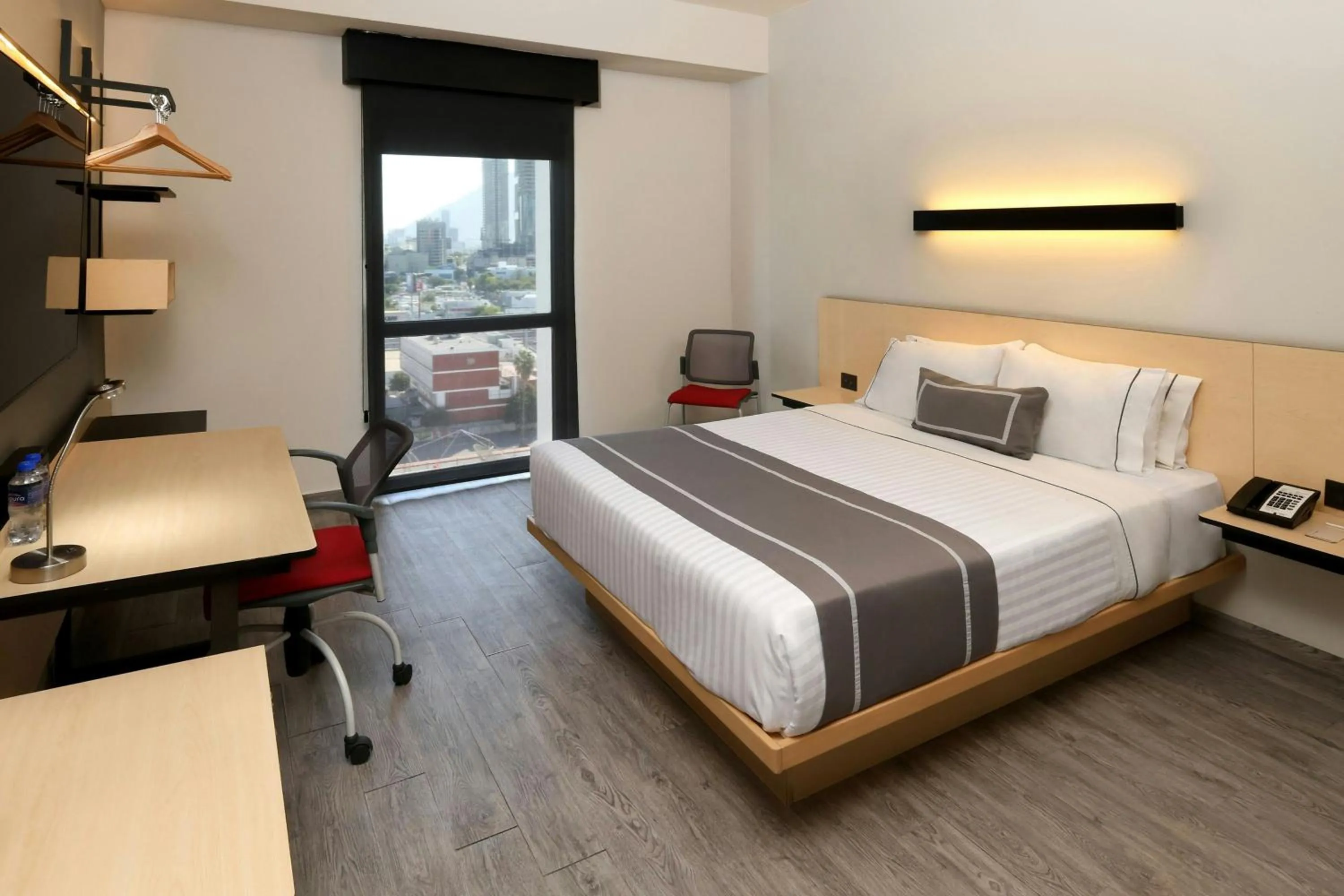 Bedroom, Bed in City Express Plus by Marriott Monterrey Galerías