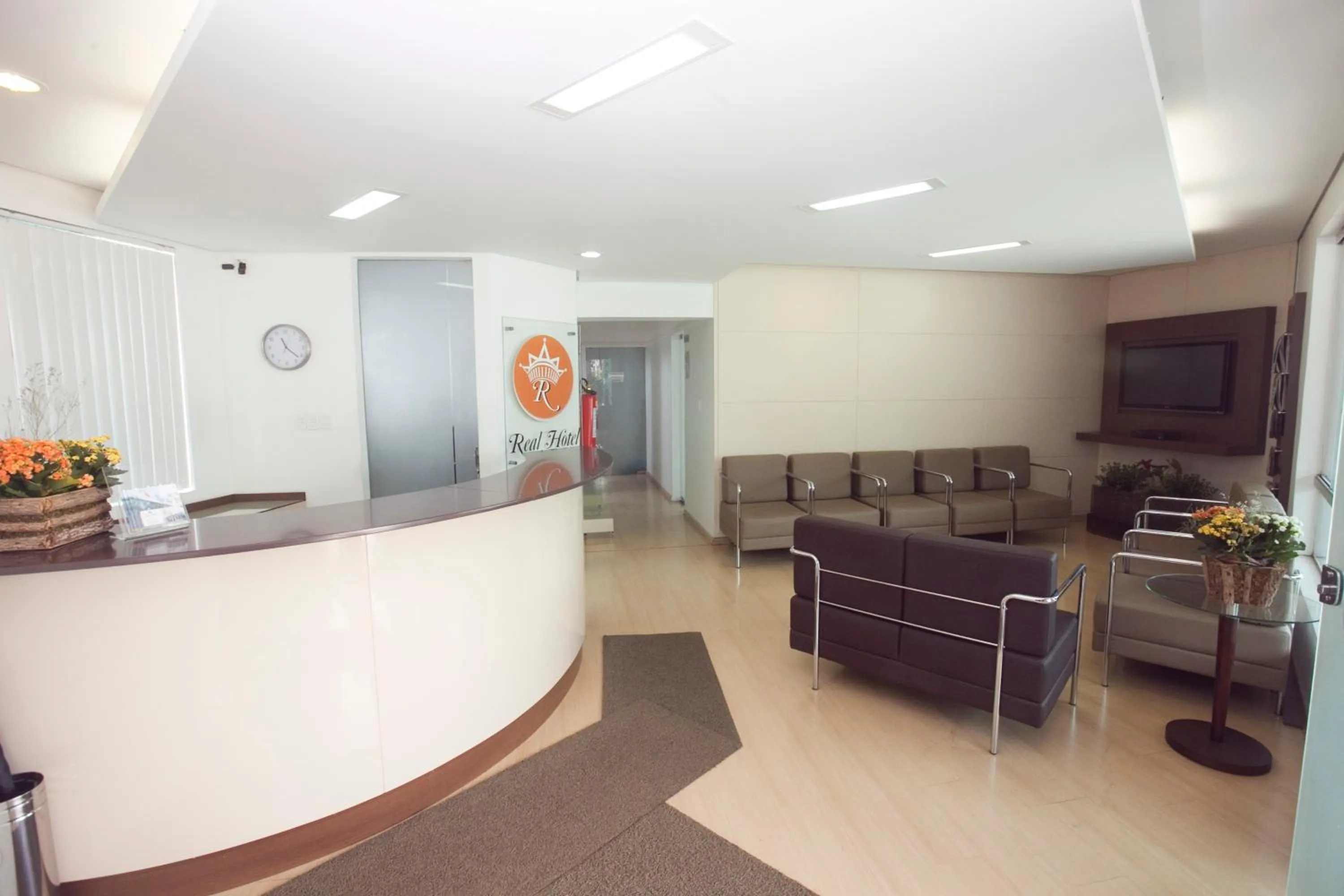 Lobby or reception in Real Hotel
