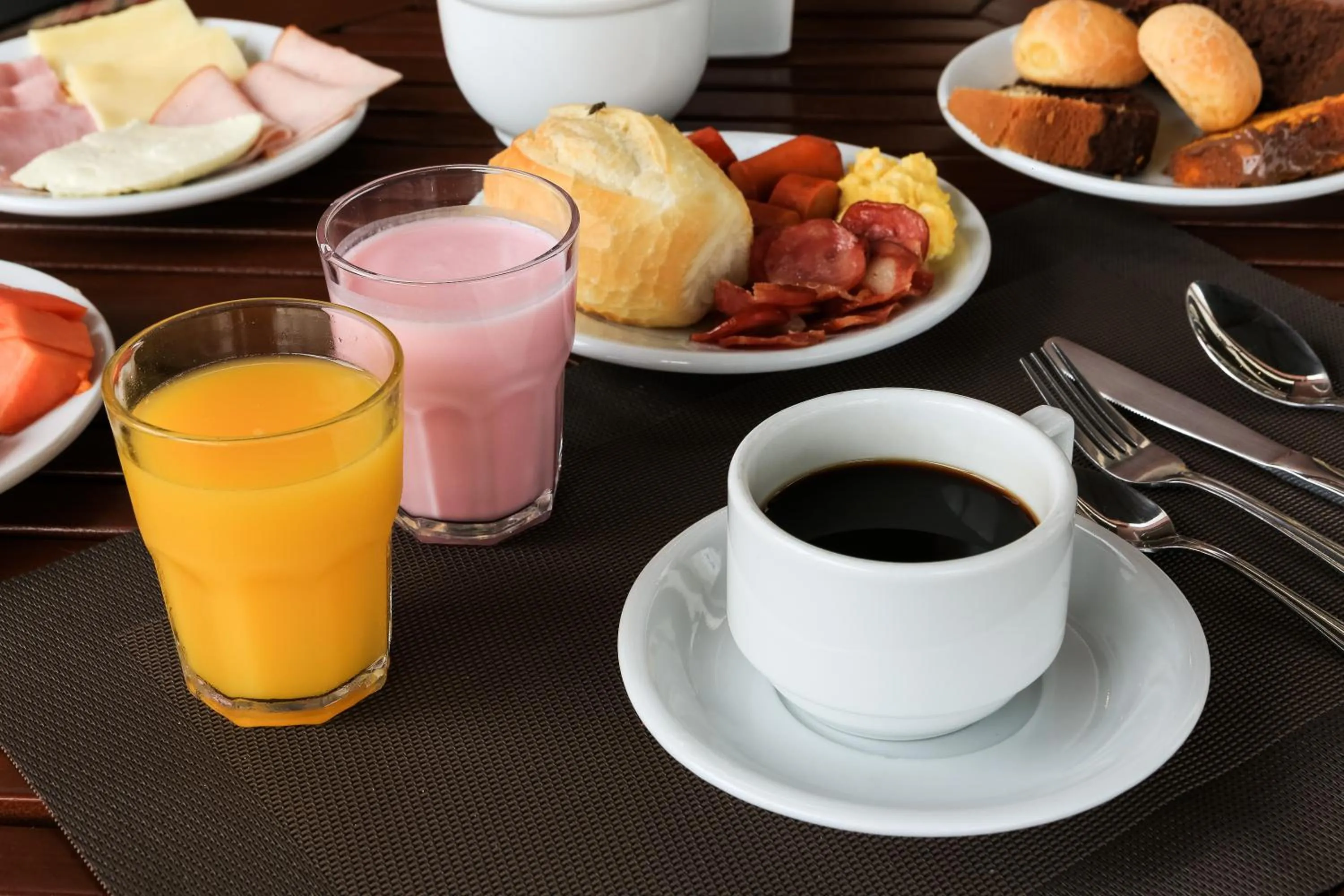 Breakfast in i5 Hotel Águas Claras