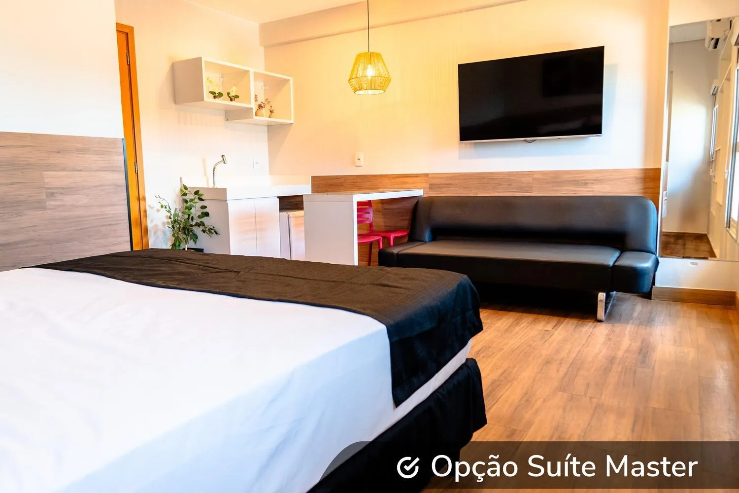 Bed in i5 Hotel Águas Claras