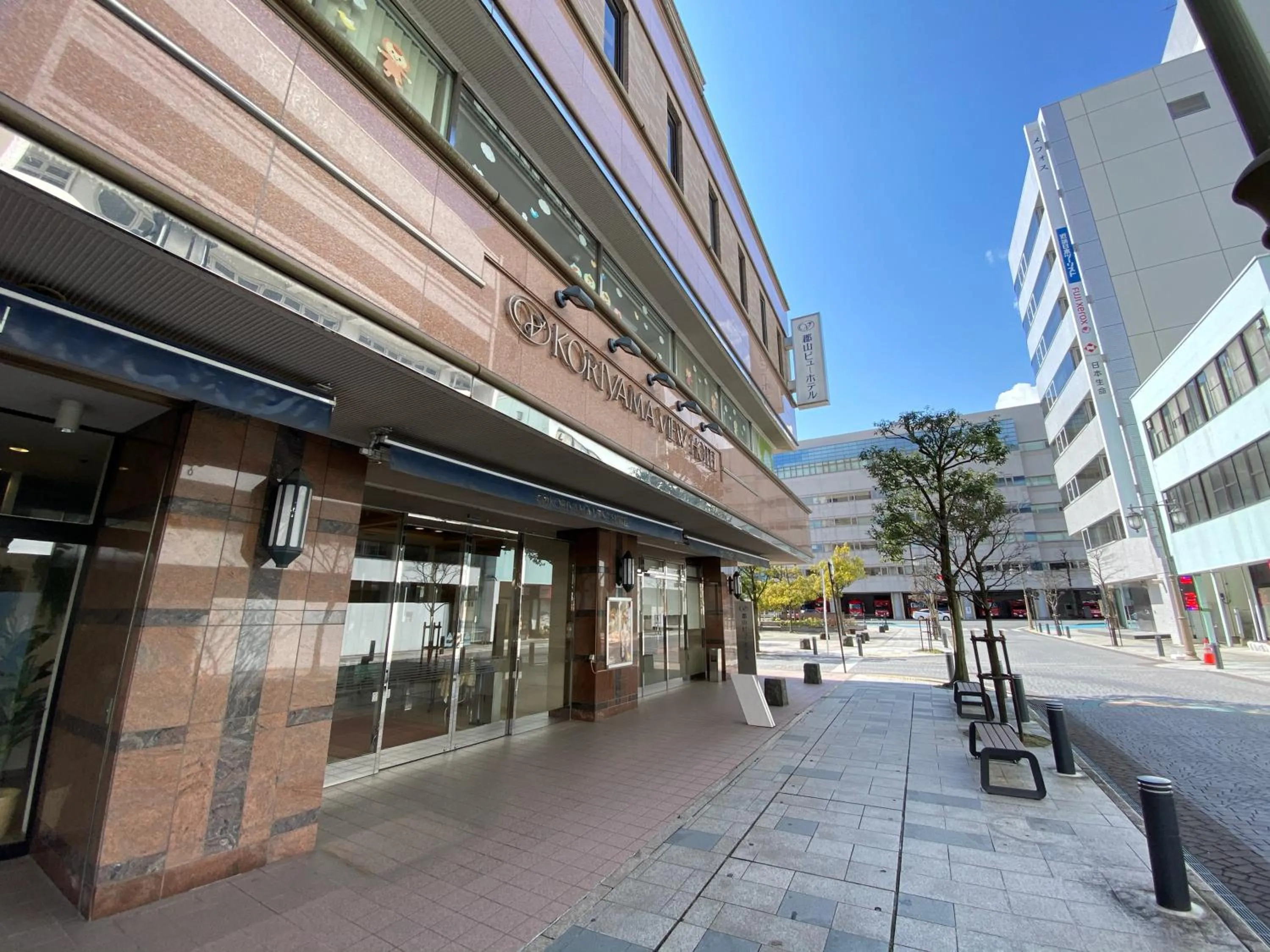 Facade/entrance in Koriyama View Hotel