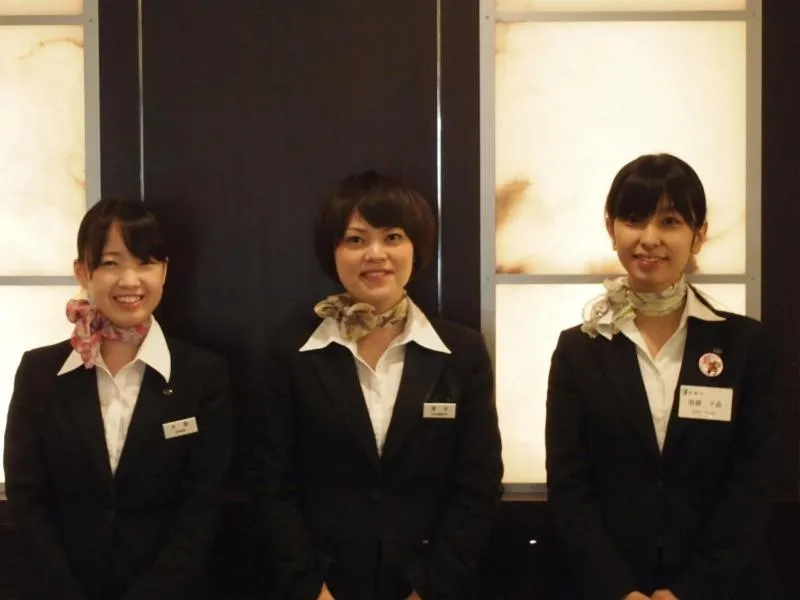 Staff in Koriyama View Hotel