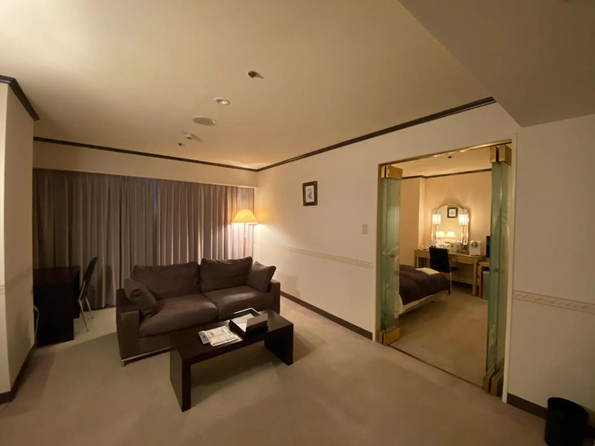 Bed in Koriyama View Hotel