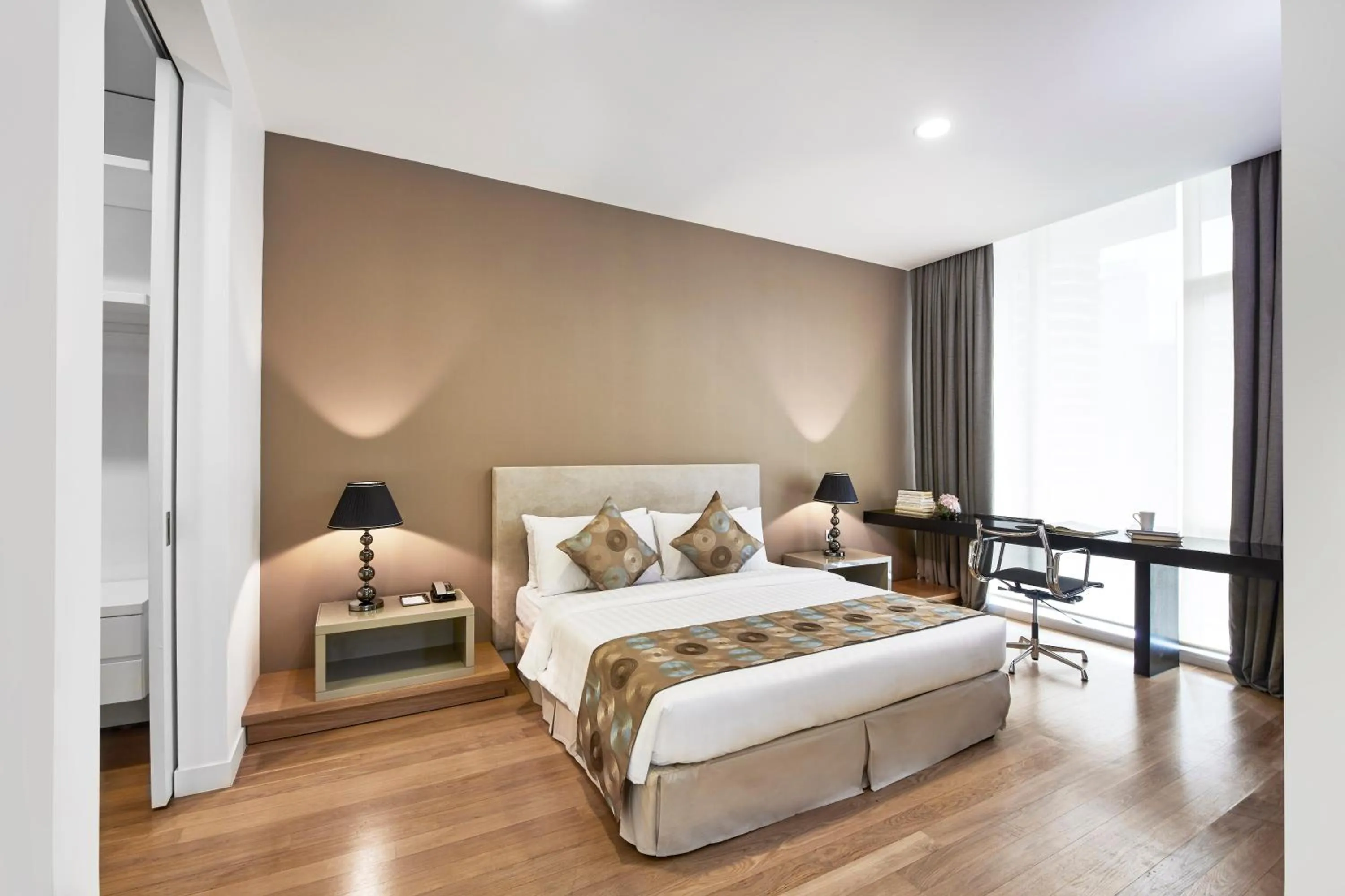 Bedroom, Bed in THE FACE Suites Hotel