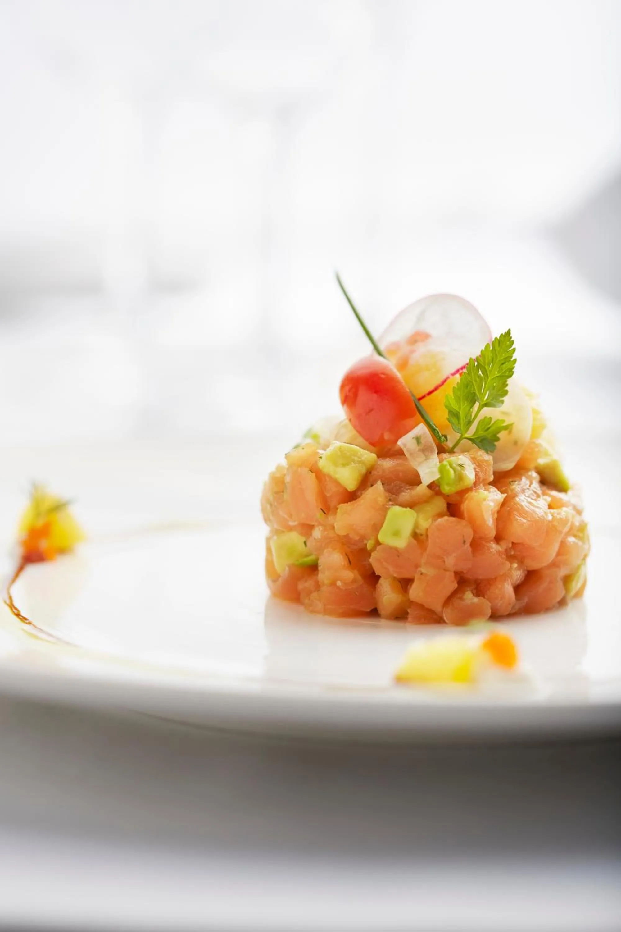 Food close-up in THE FACE Suites Hotel