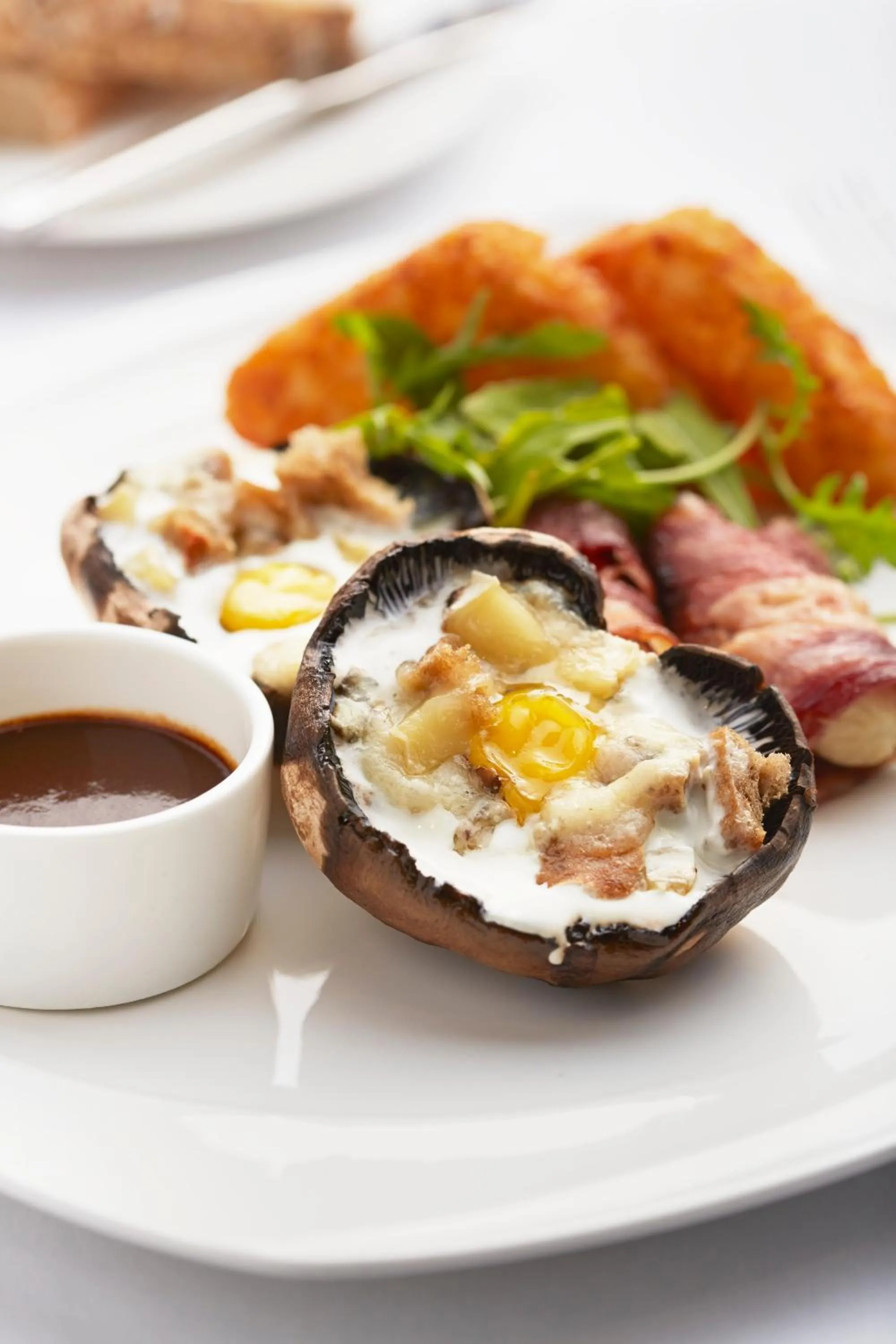 Food close-up in THE FACE Suites Hotel