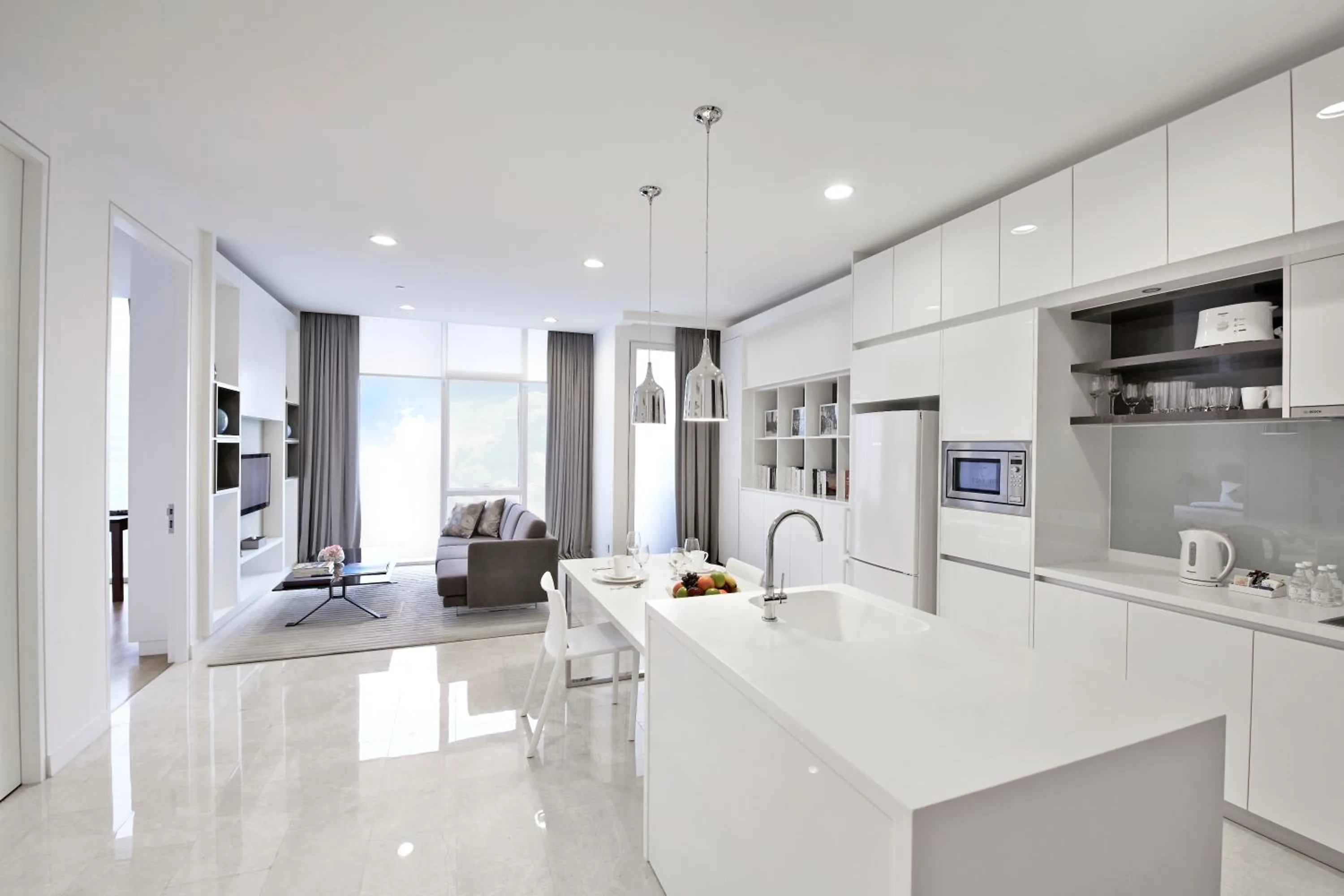 Living room in THE FACE Suites Hotel