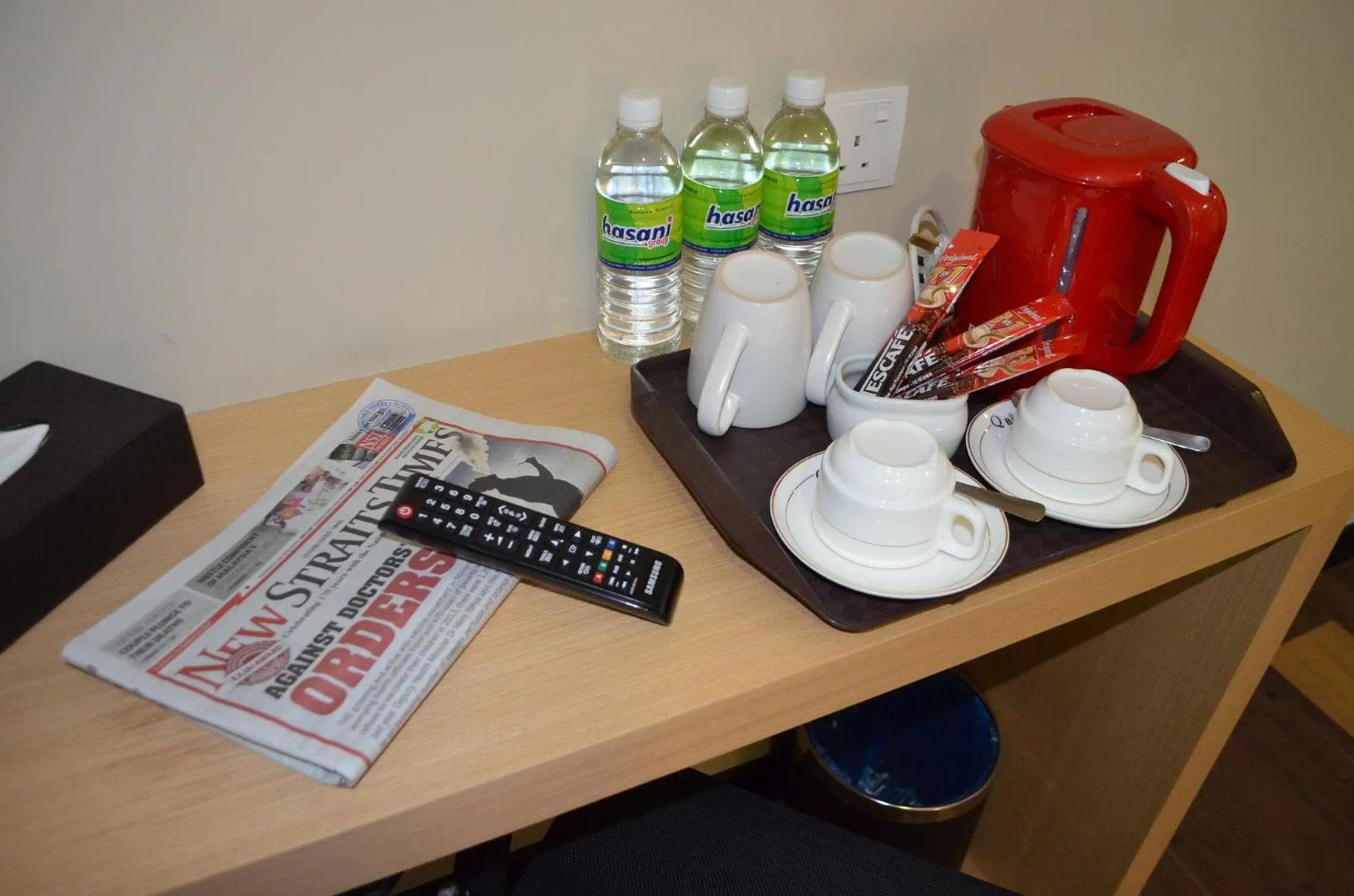 Coffee/tea facilities in Q Bintang Hotel