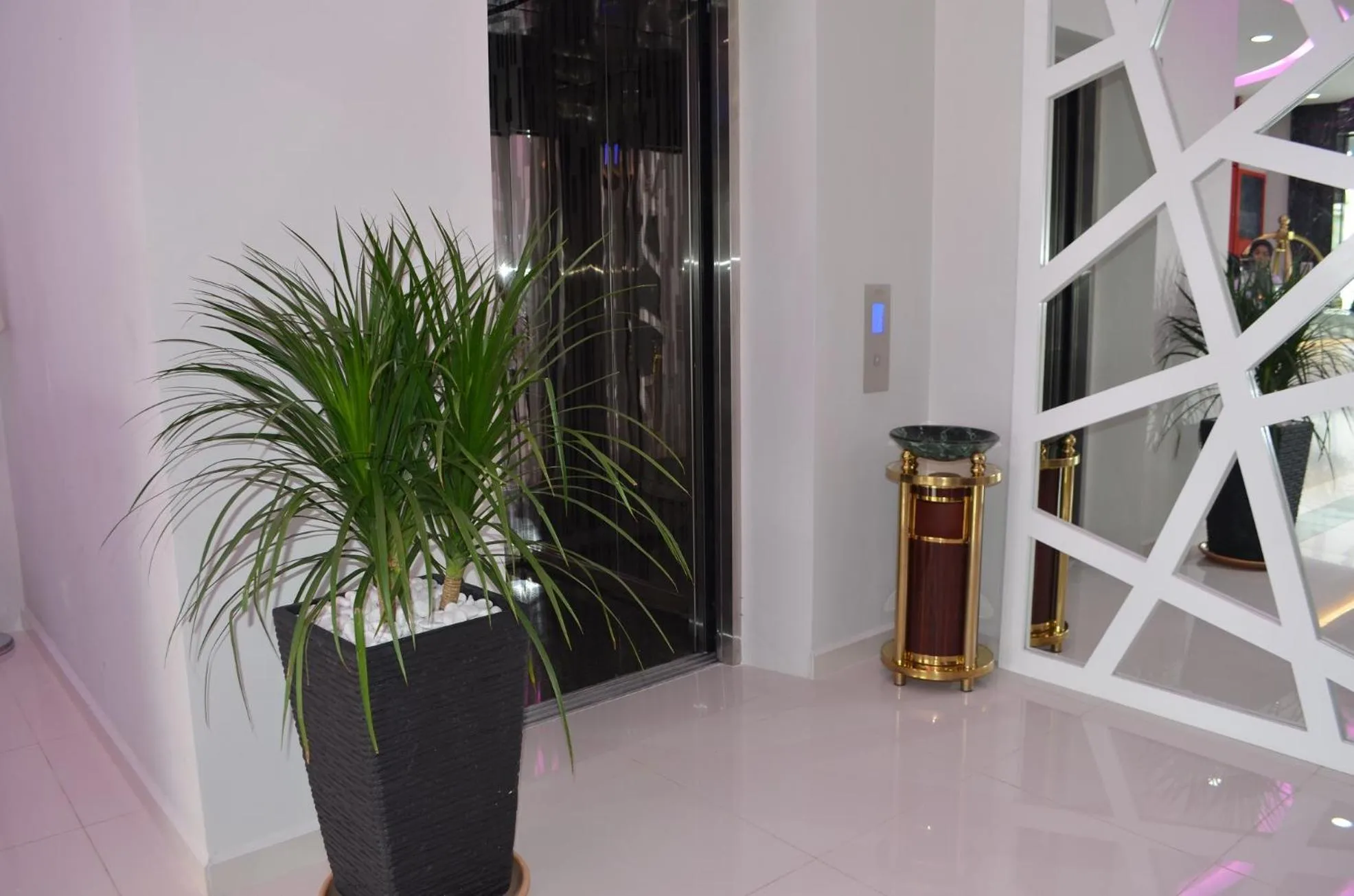 Decorative detail in Q Bintang Hotel