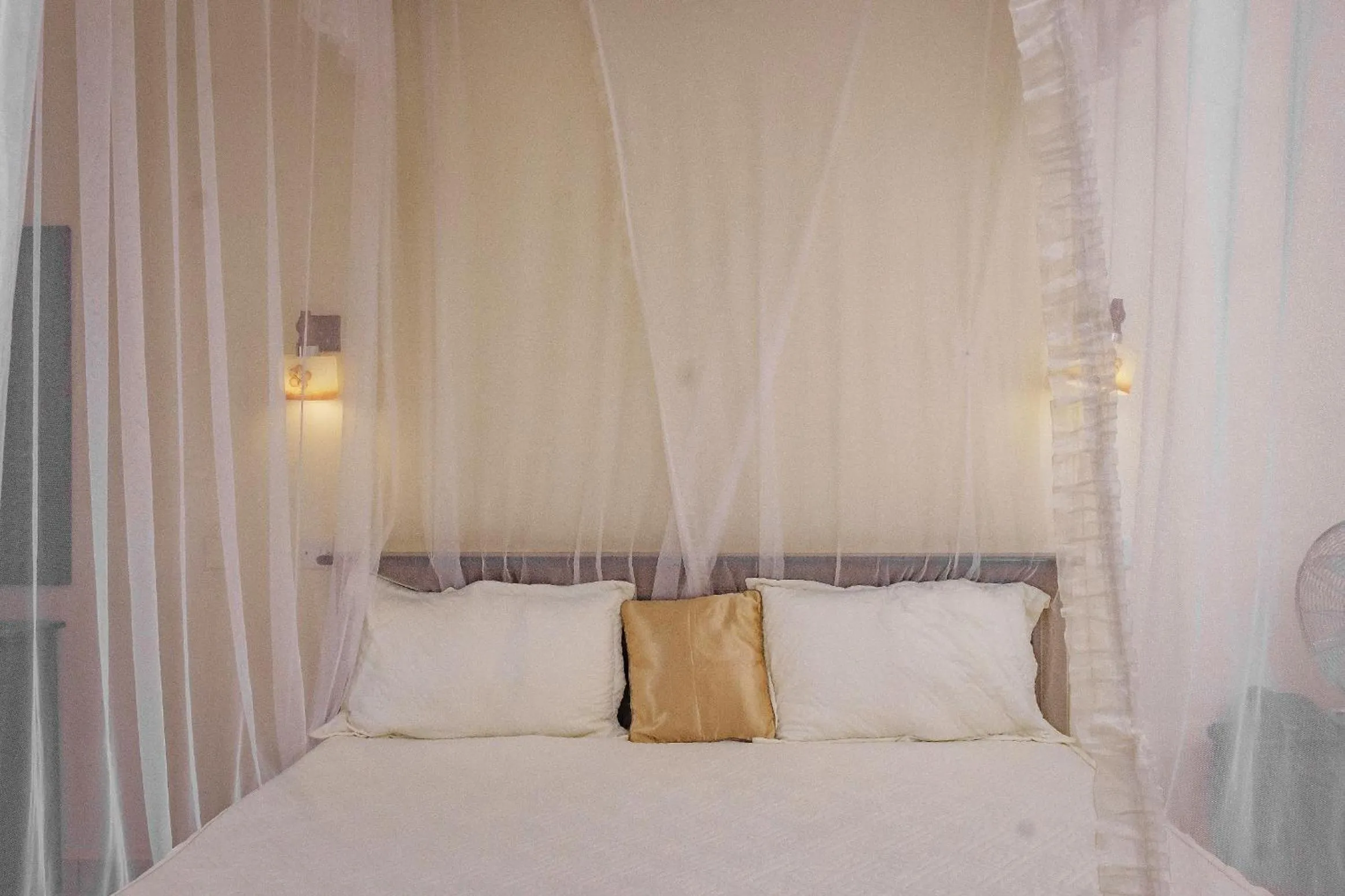 Bed in Tristar Hotel Kampala