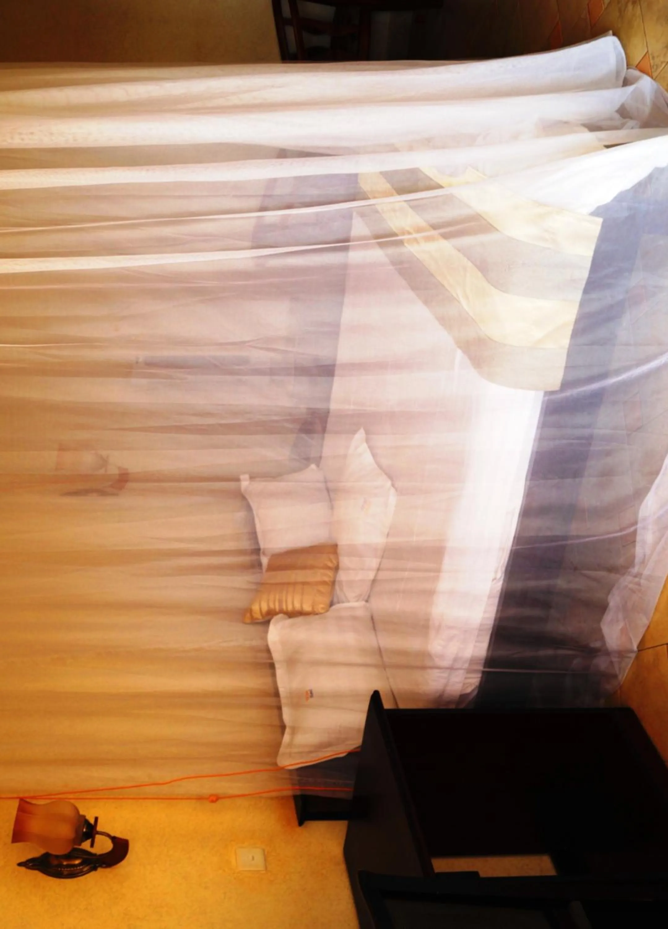 Bed in Tristar Hotel Kampala