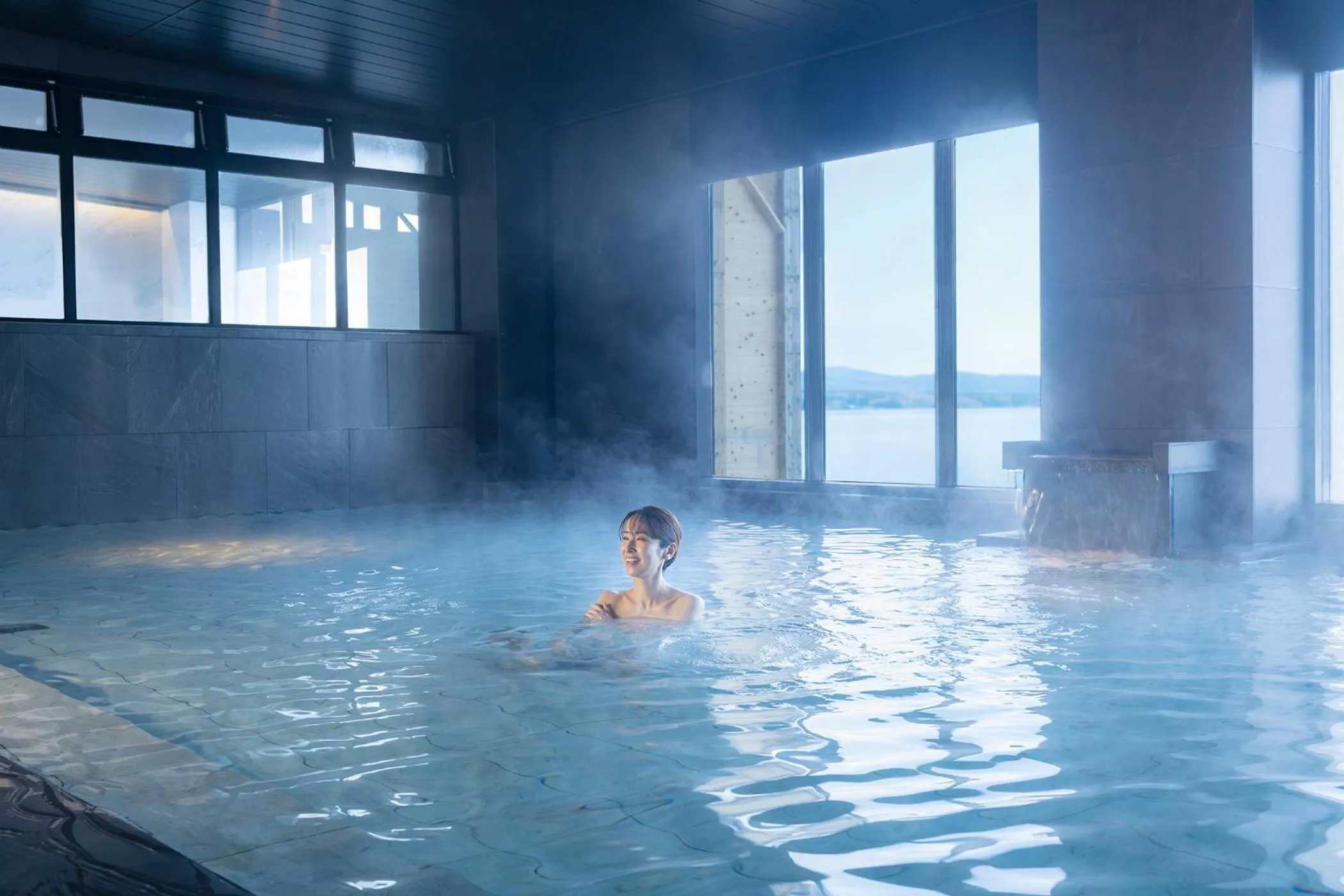 Hot Spring Bath in TAOYA Wakura