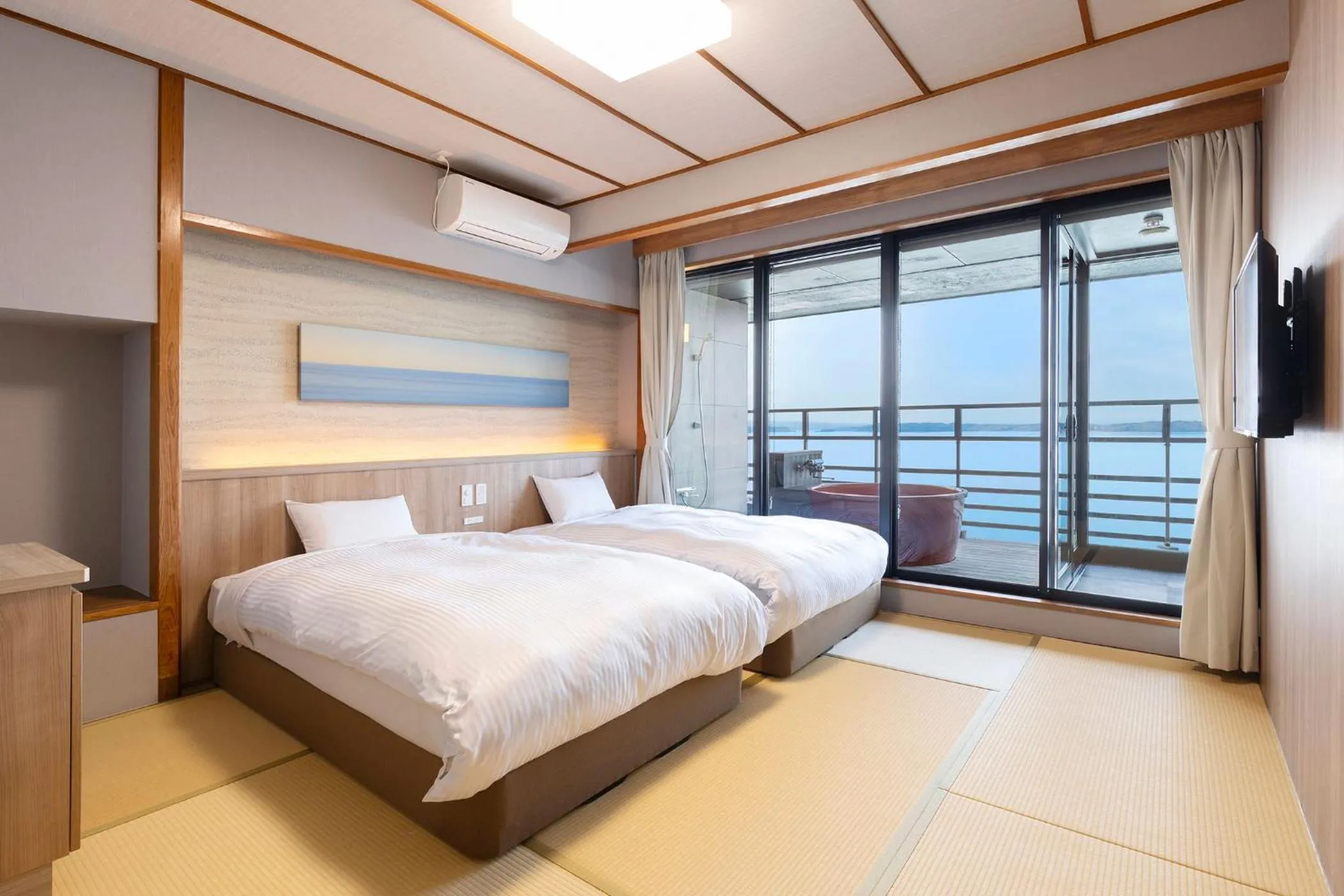 Photo of the whole room, Bed in TAOYA Wakura