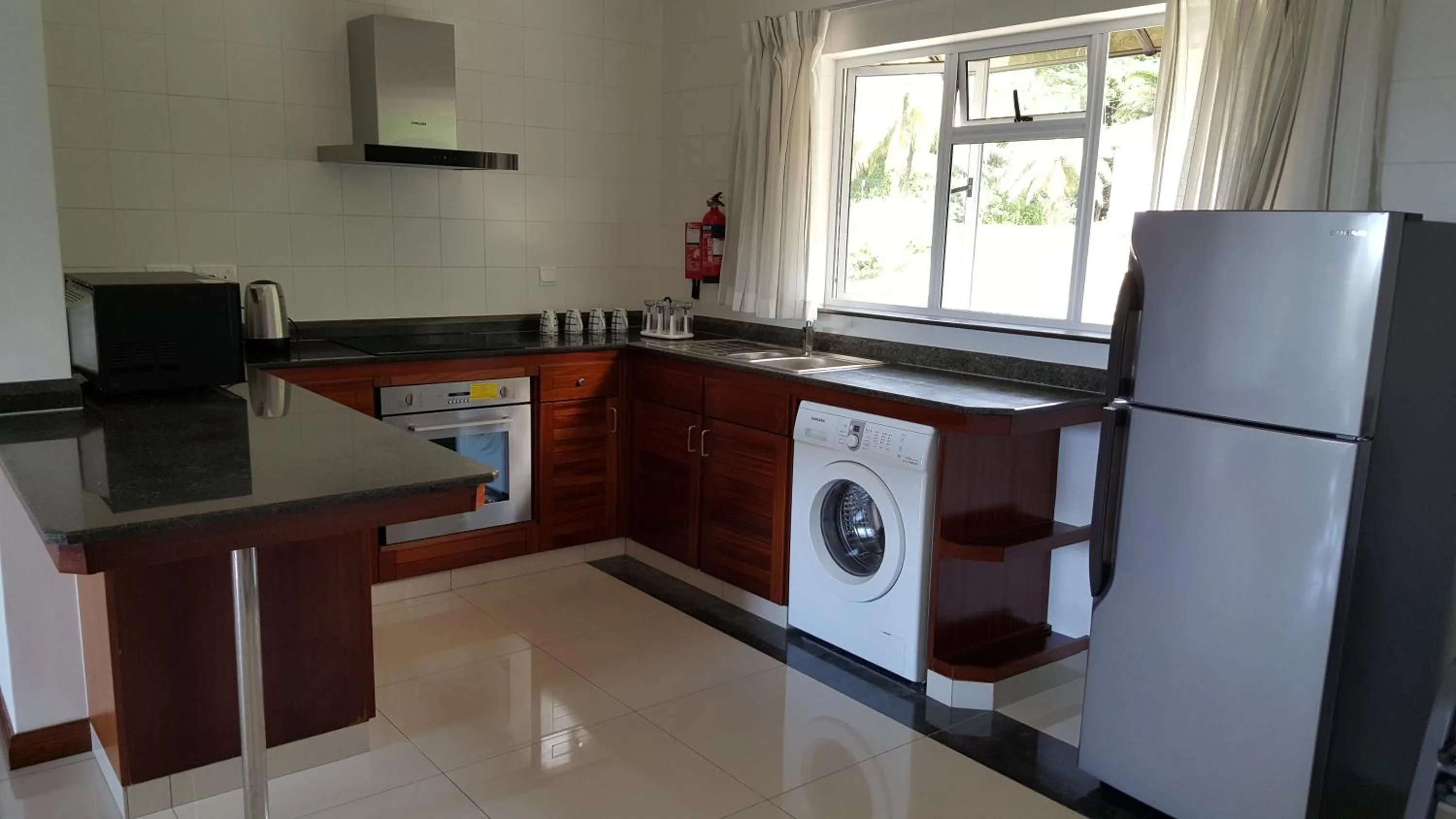 Kitchen or kitchenette in Bambous River Lodge