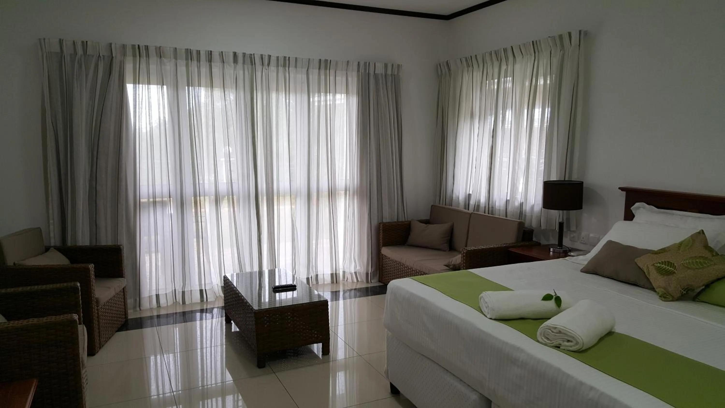Bedroom, Bed in Bambous River Lodge