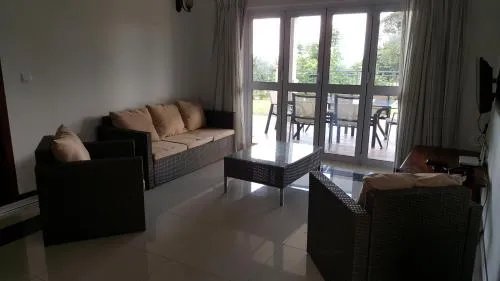 Living room in Bambous River Lodge