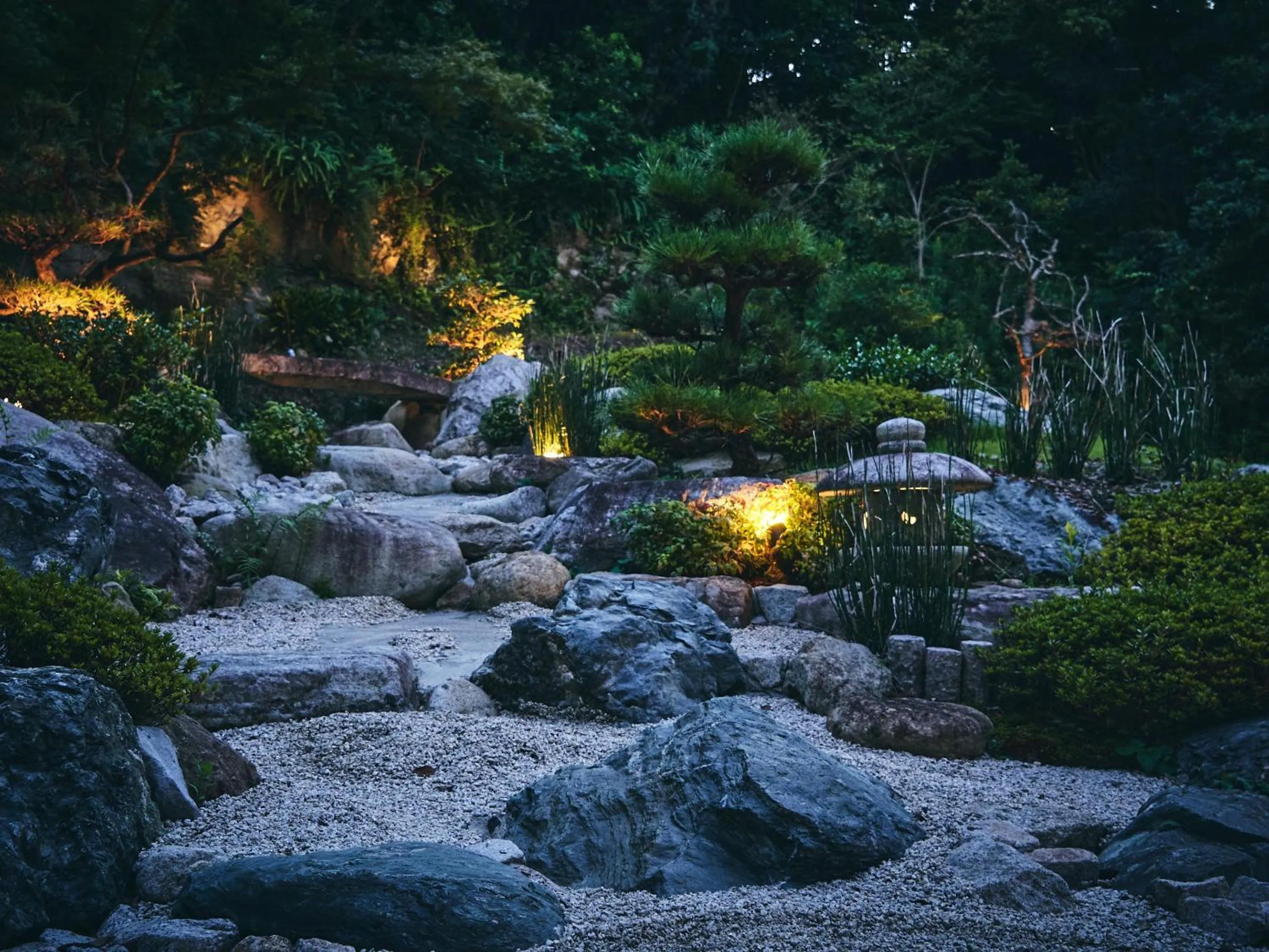 Area and facilities in Ooedo Onsen Monogatari Premium Shirahama Gyoen