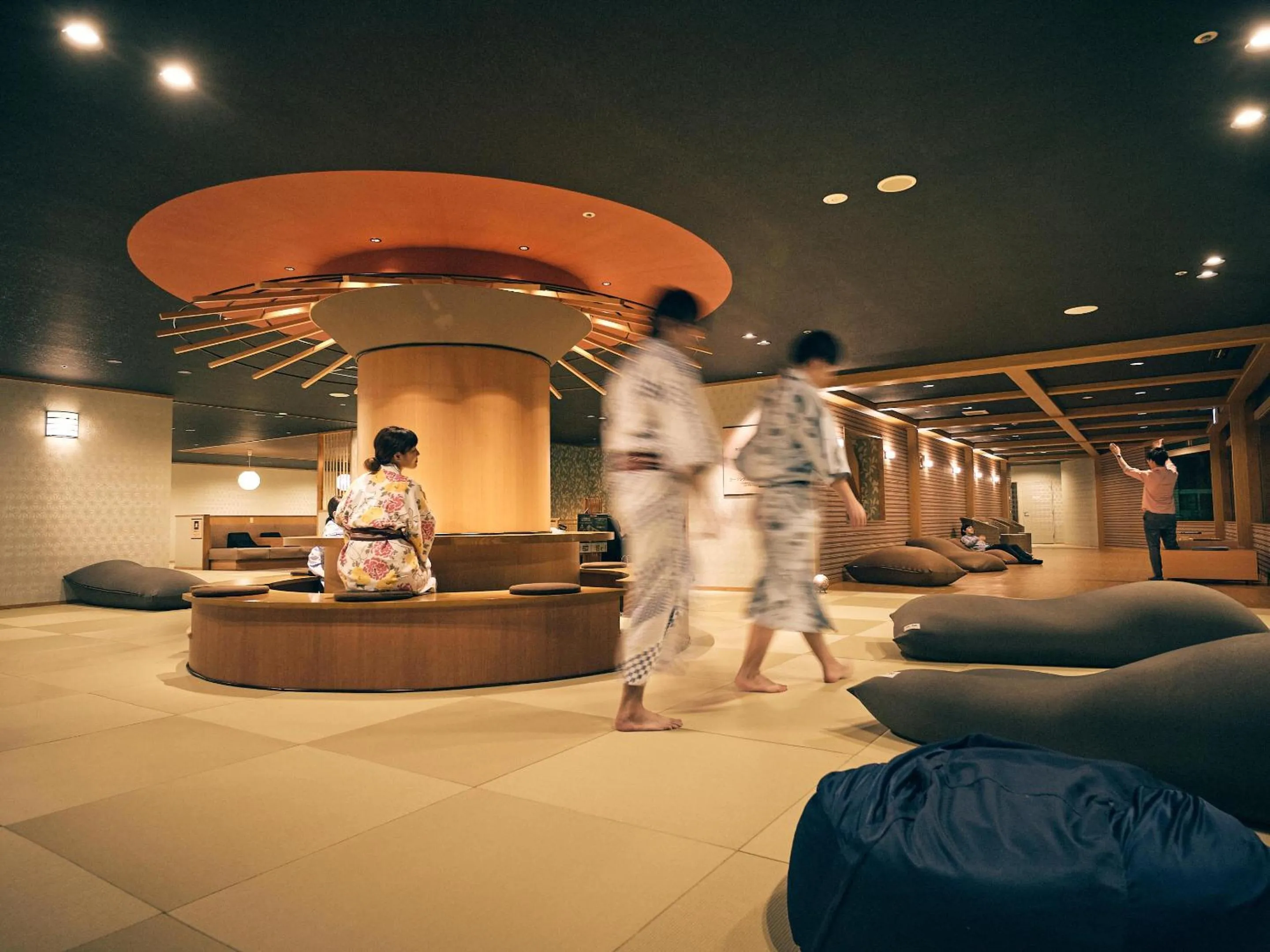 Area and facilities in Ooedo Onsen Monogatari Premium Shirahama Gyoen