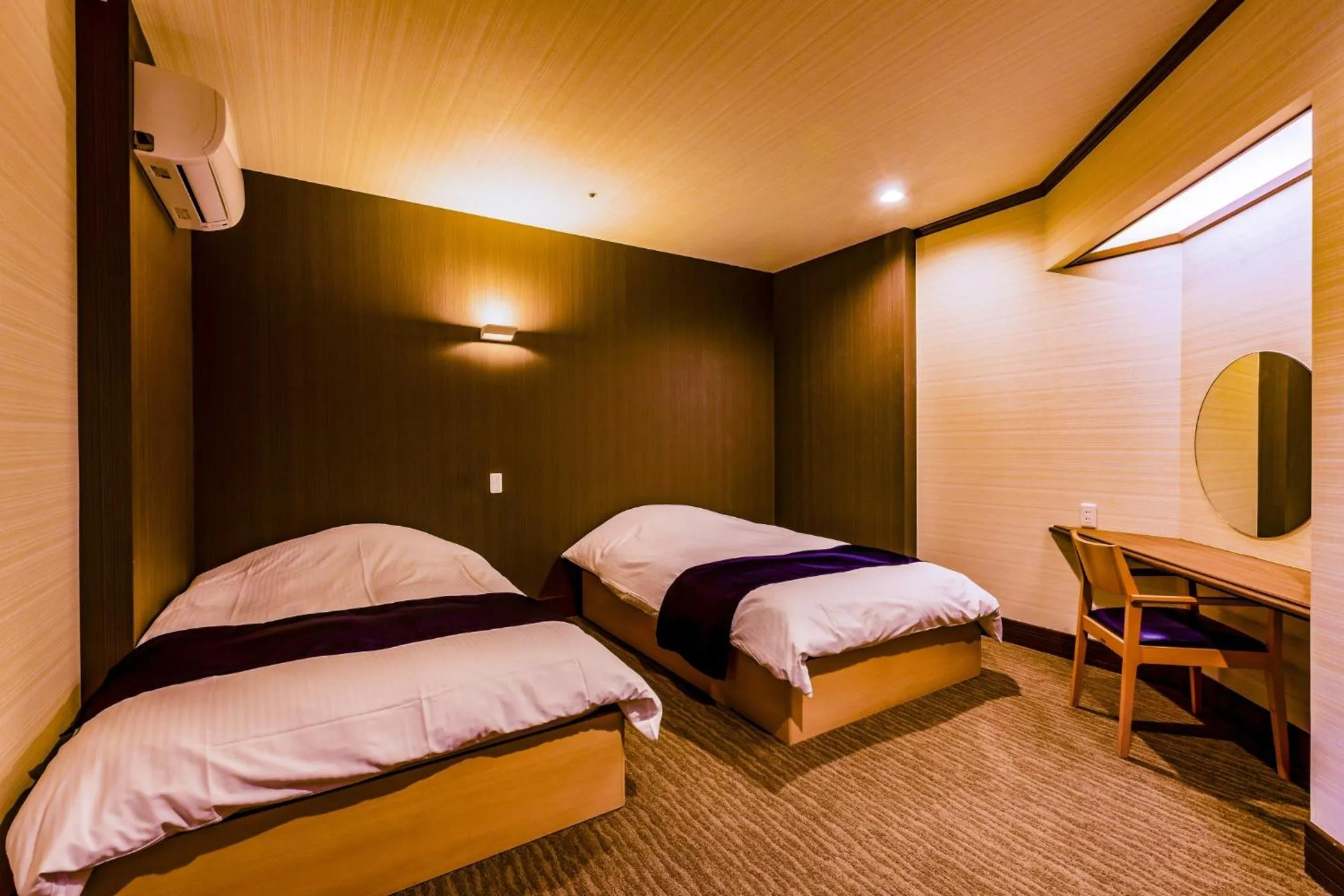 Photo of the whole room, Bed in Ooedo Onsen Monogatari Premium Shirahama Gyoen