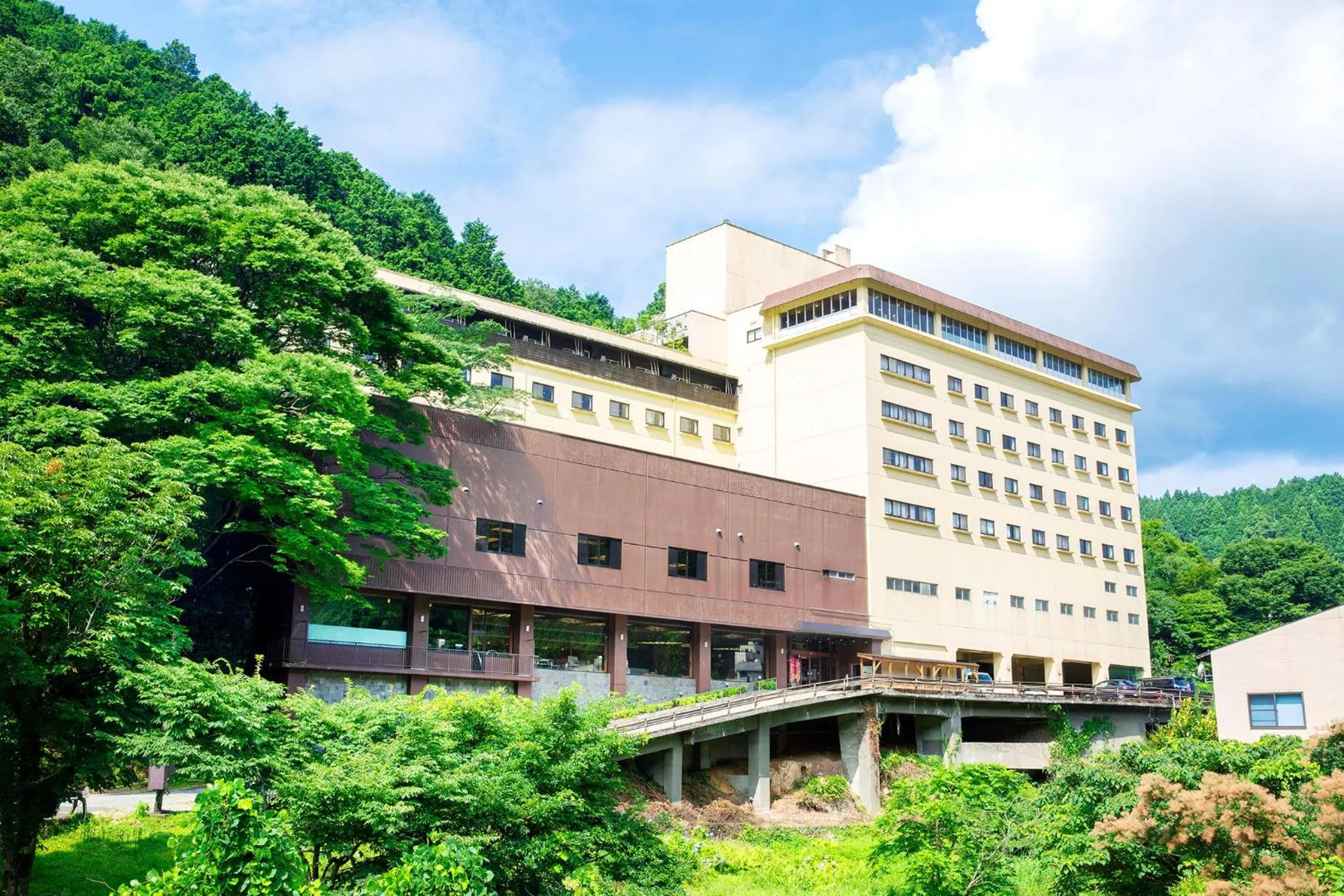 Property building in Ooedo Onsen Monogatari Miyoshiya