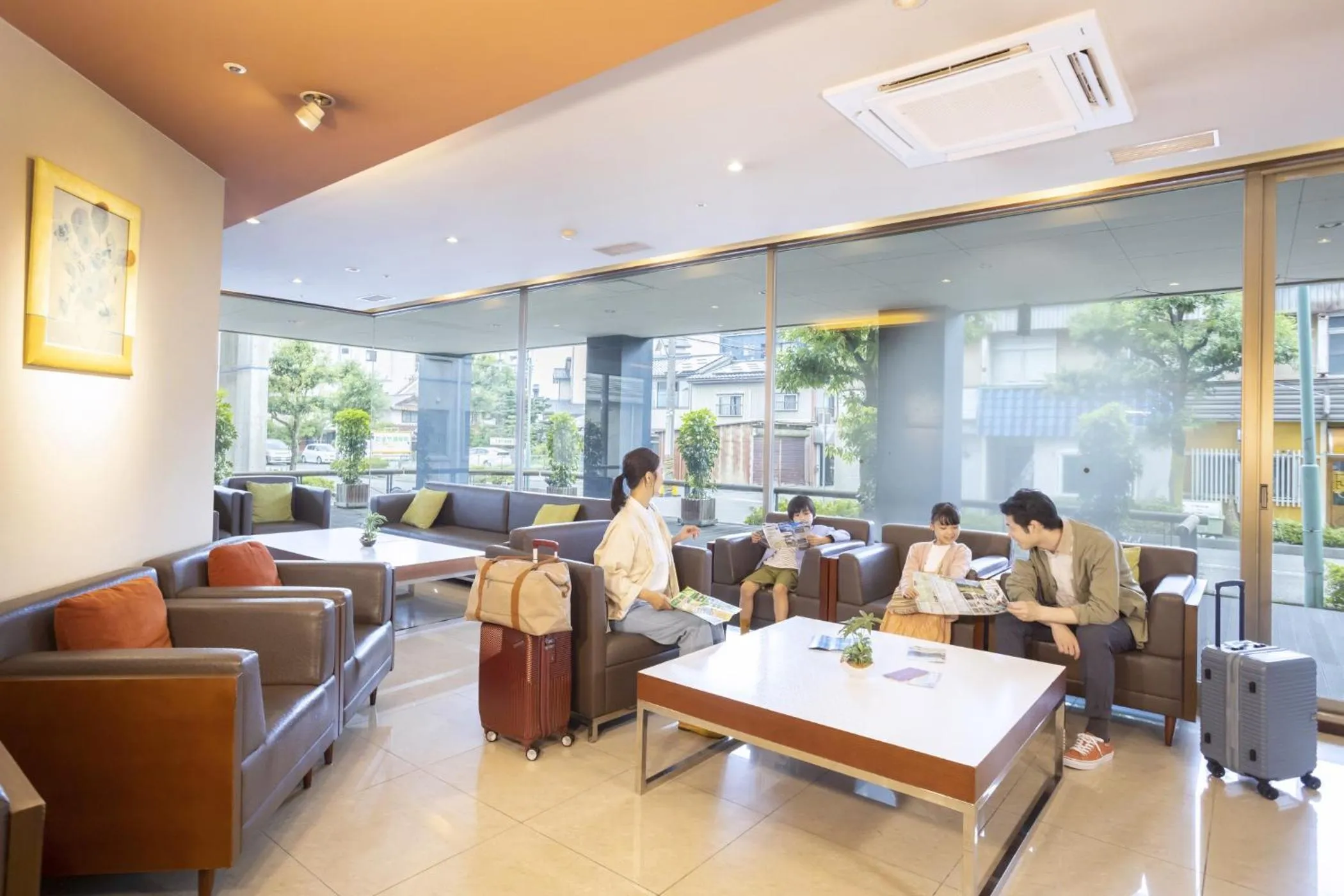 Lobby or reception in Ooedo Onsen Monogatari Yamashiro Saichoraku