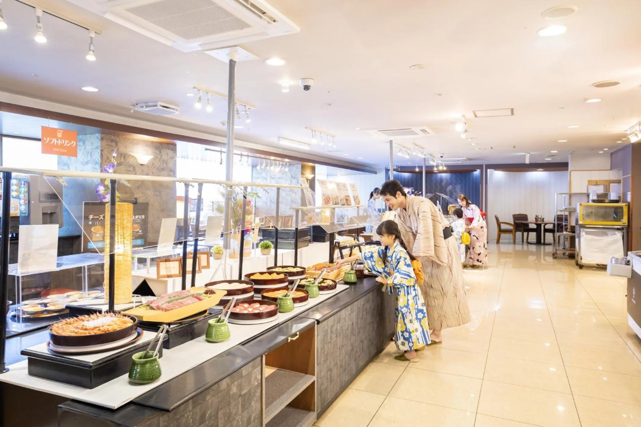 Restaurant/places to eat in Ooedo Onsen Monogatari Yamashiro Saichoraku