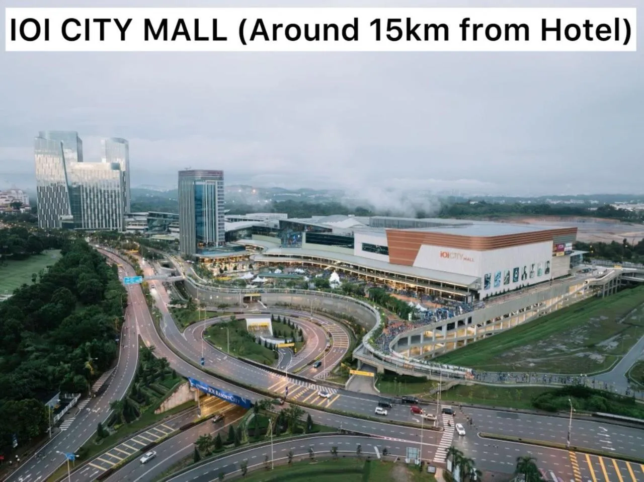 Location in Hotel Vevo Puchong Malaysia