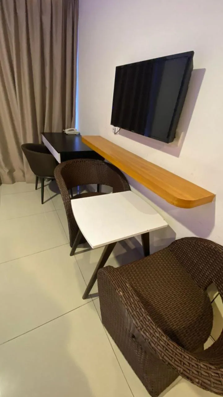 Seating area in Hotel Vevo Puchong Malaysia